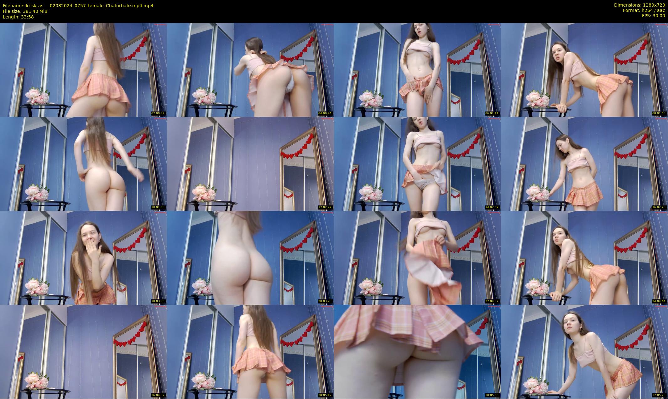 kriskras__ — 34 minute Chaturbate female cam show recording, 720p, Aug 2, 2024