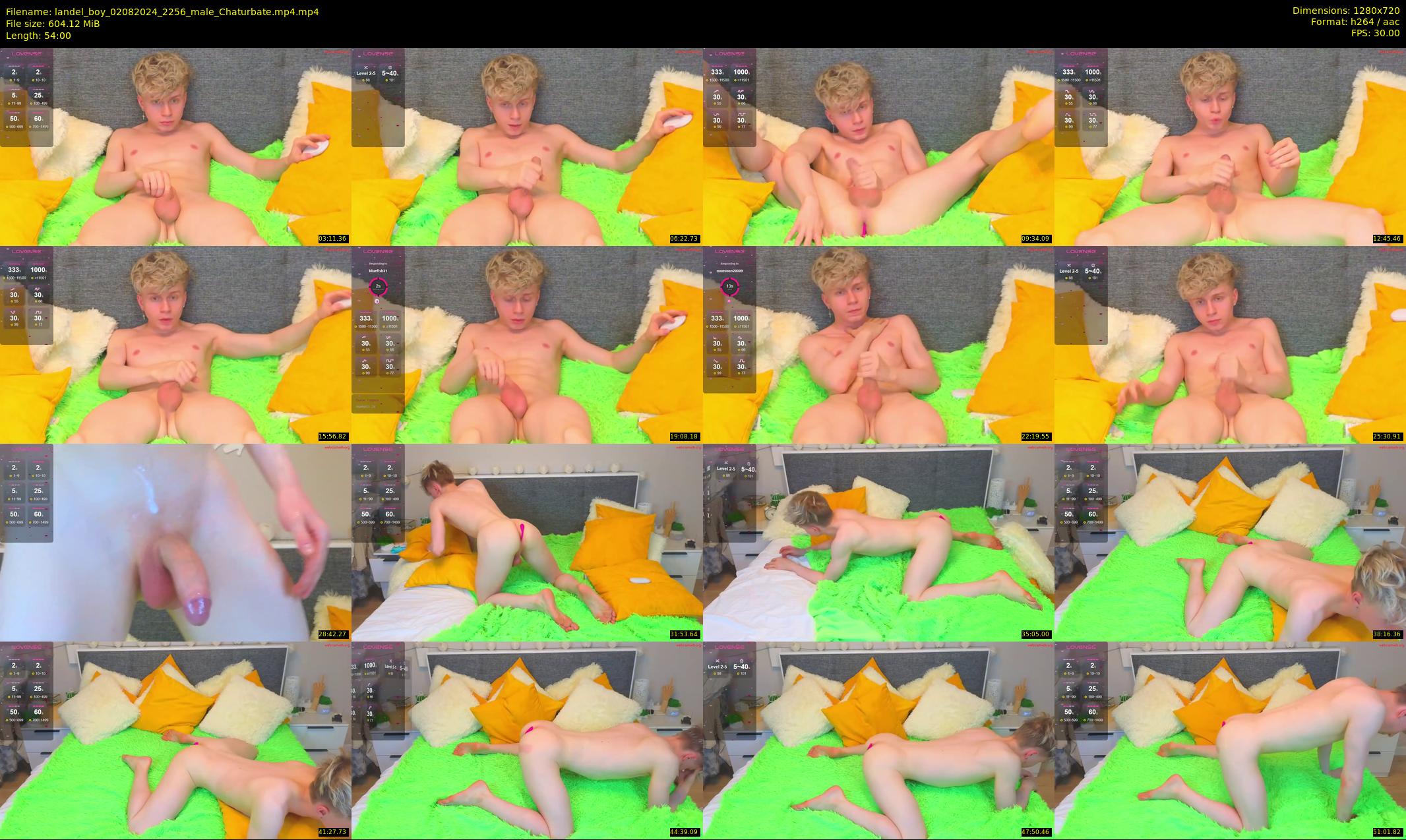 landel_boy — 54 minute Chaturbate male cam show recording, 720p, Aug 2, 2024