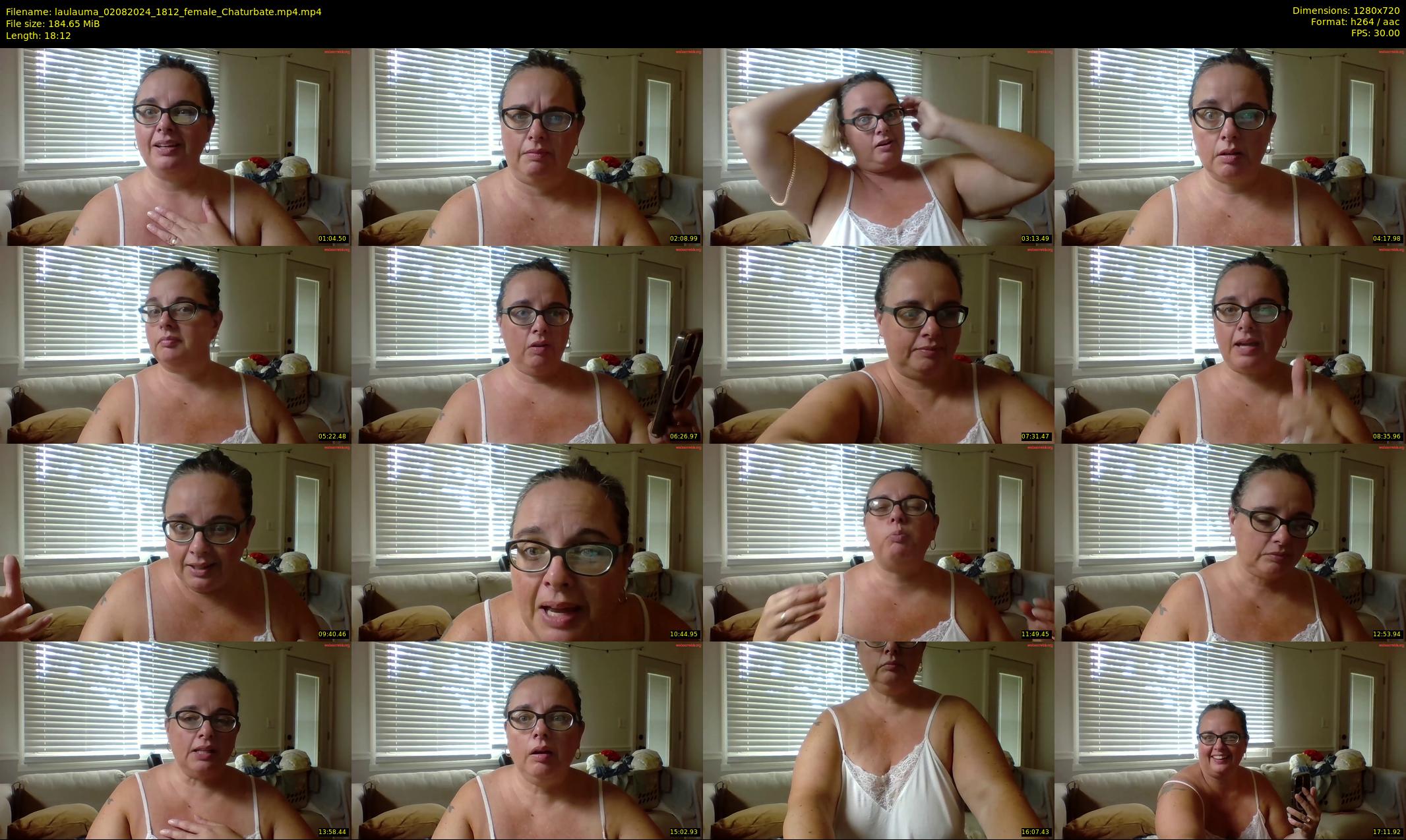 laulauma — 19 minute Chaturbate female cam show recording, 720p, Aug 2, 2024