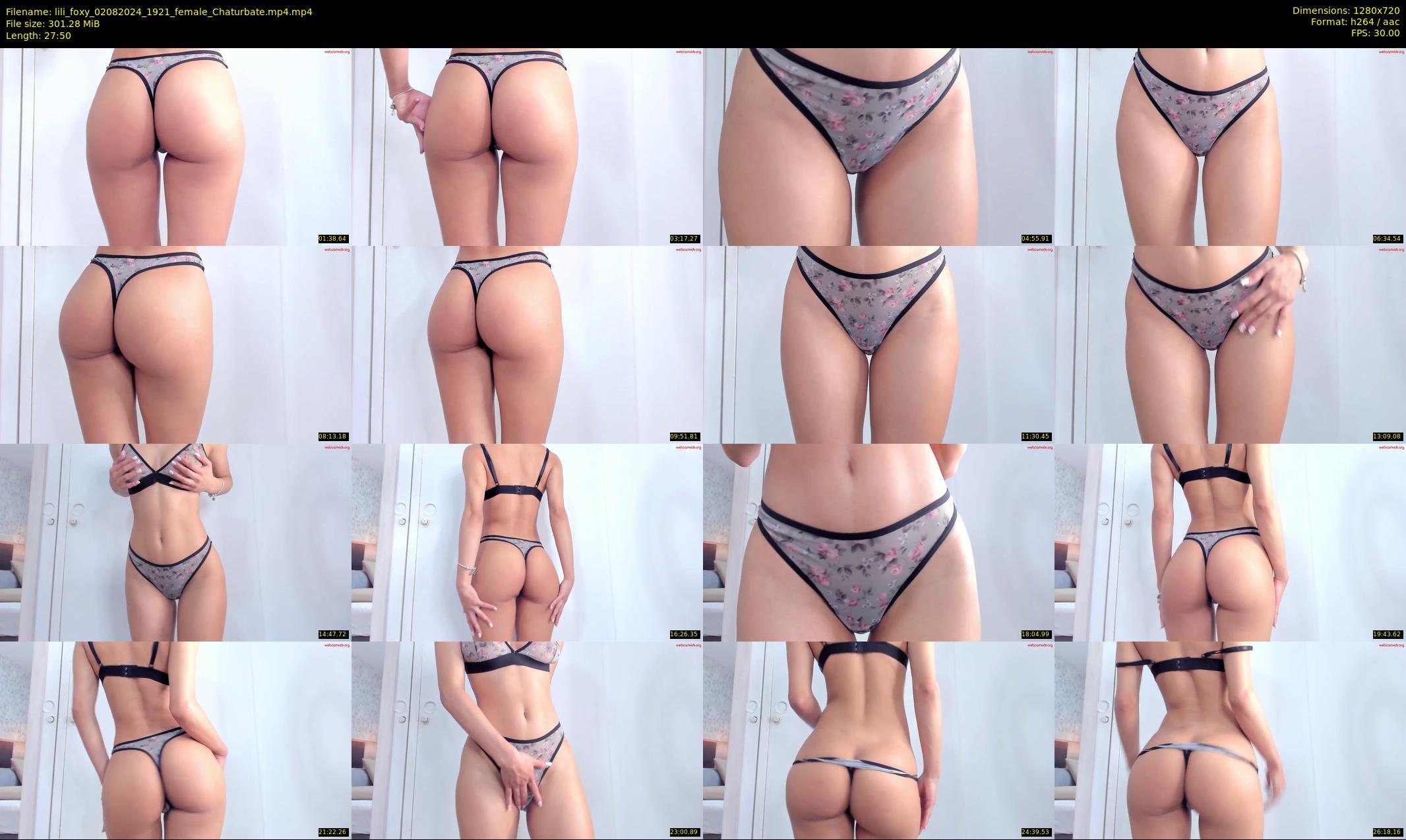 lili_foxy — 28 minute Chaturbate female cam show recording, 720p, Aug 2, 2024