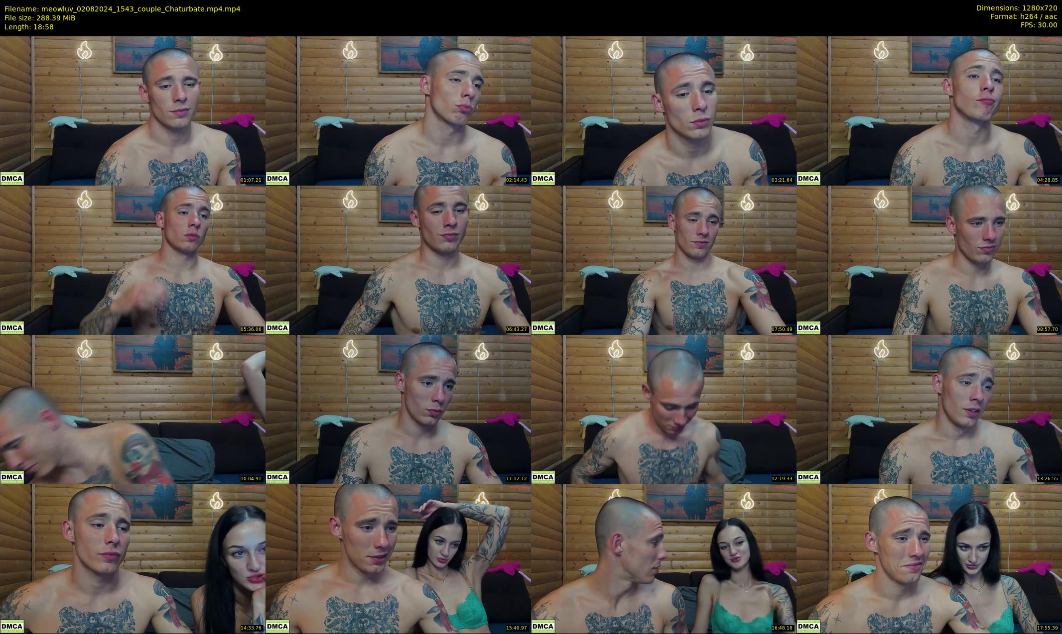 meowluv — 19 minute Chaturbate couple cam show recording, 720p, Aug 2, 2024