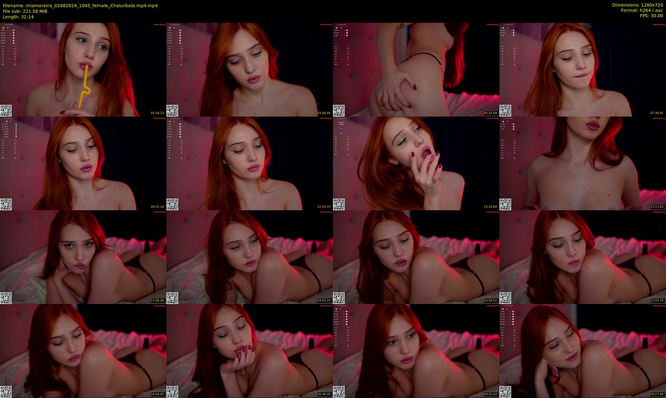 miamoreira — 33 minute Chaturbate female cam show recording, 720p, Aug 2, 2024
