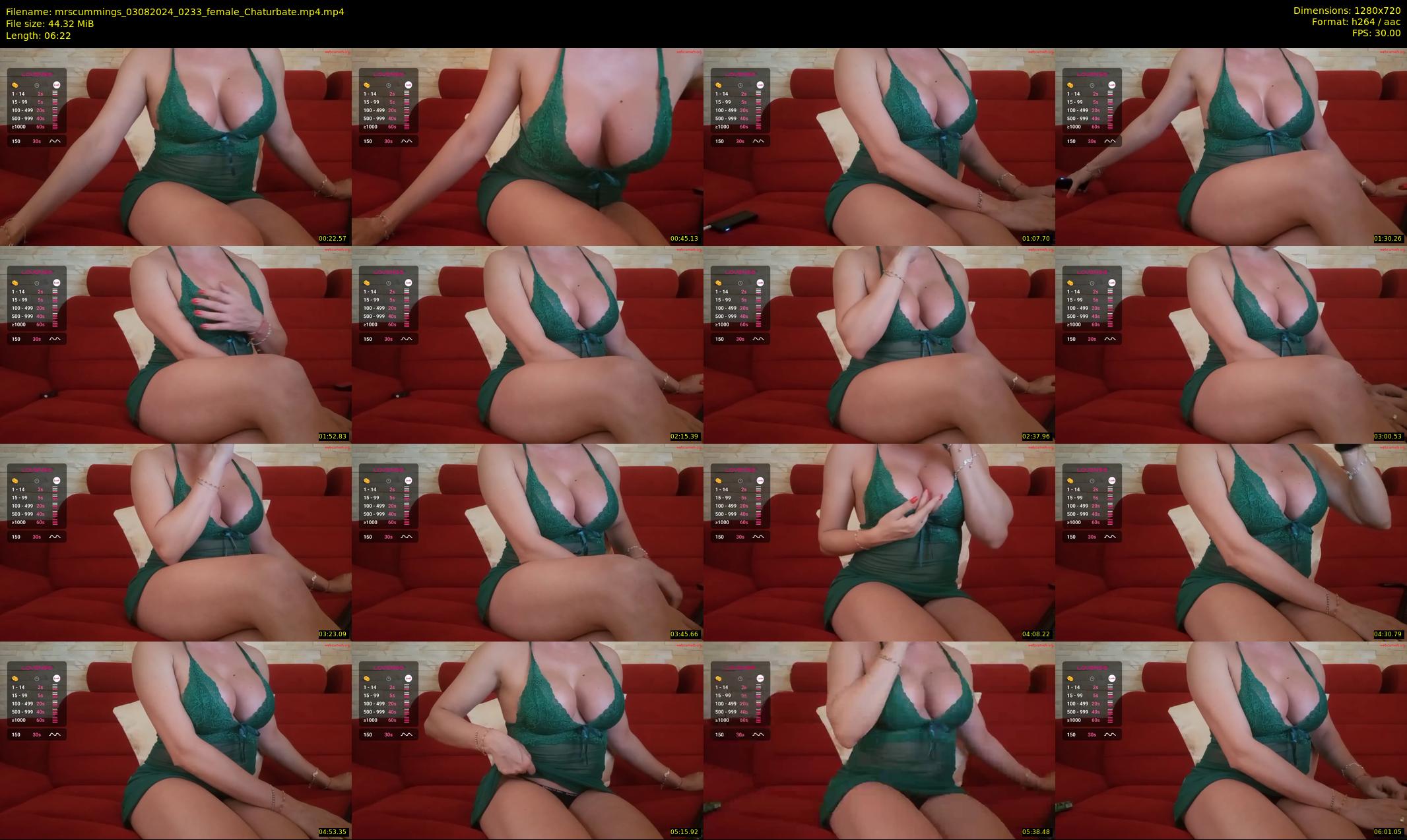 mrscummings — 7 minute Chaturbate female cam show recording, 720p, Aug 3, 2024