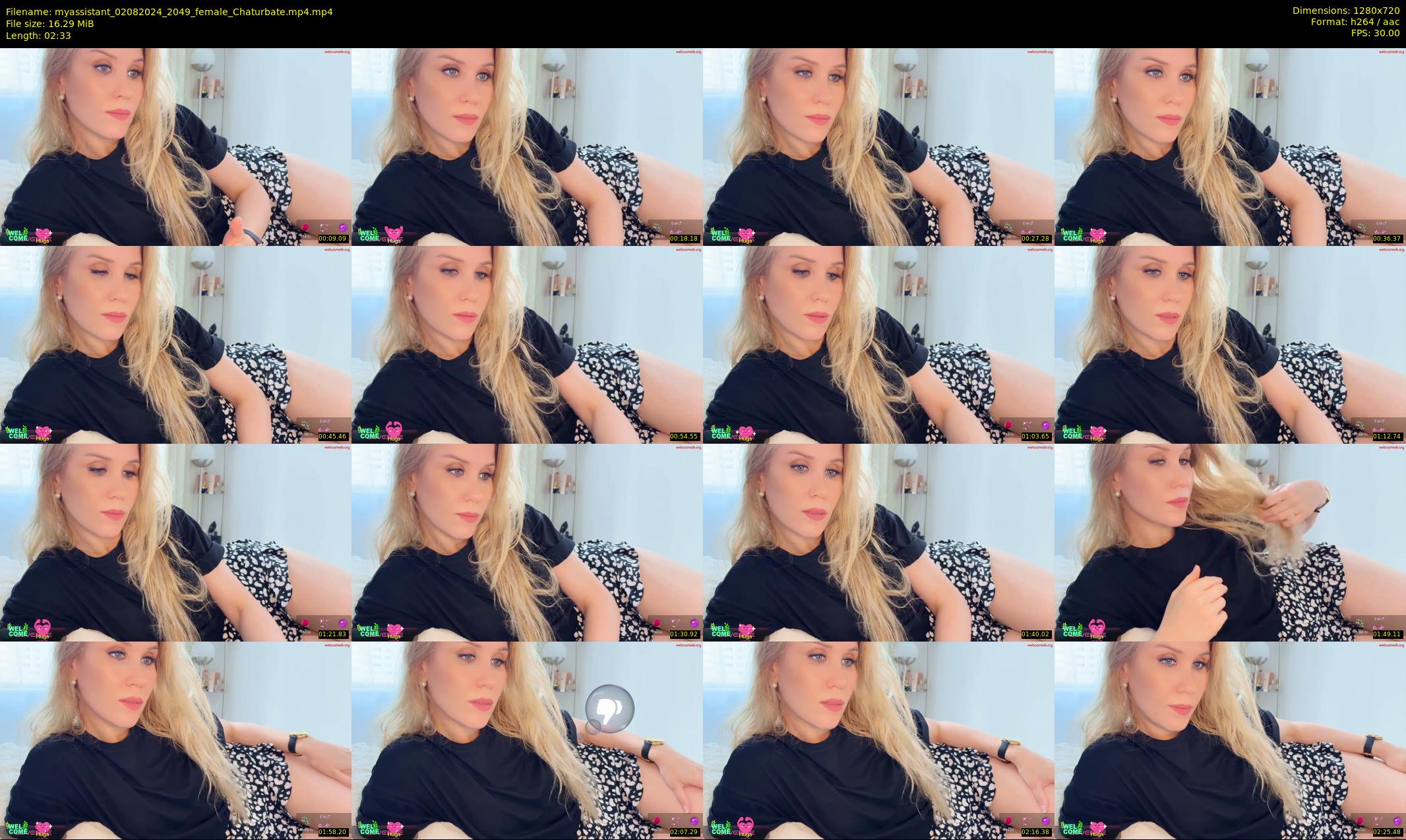 myassistant — 3 minute Chaturbate female cam show recording, 720p, Aug 2, 2024