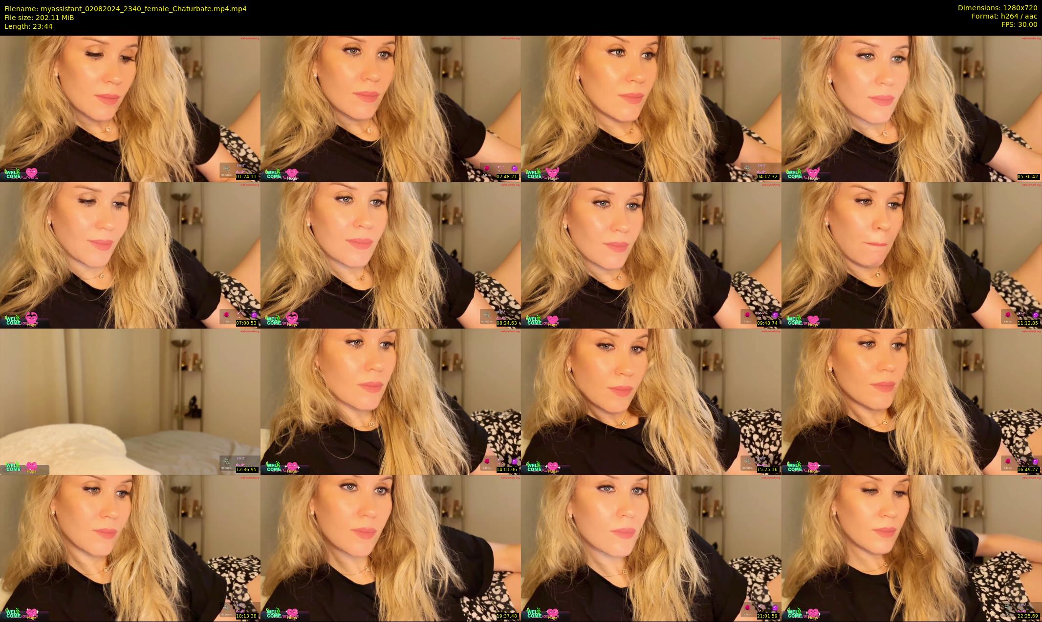 myassistant — 24 minute Chaturbate female cam show recording, 720p, Aug 2, 2024