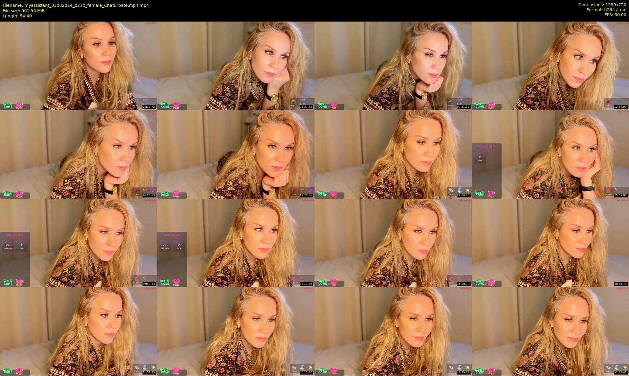 myassistant — 55 minute Chaturbate female cam show recording, 720p, Aug 3, 2024
