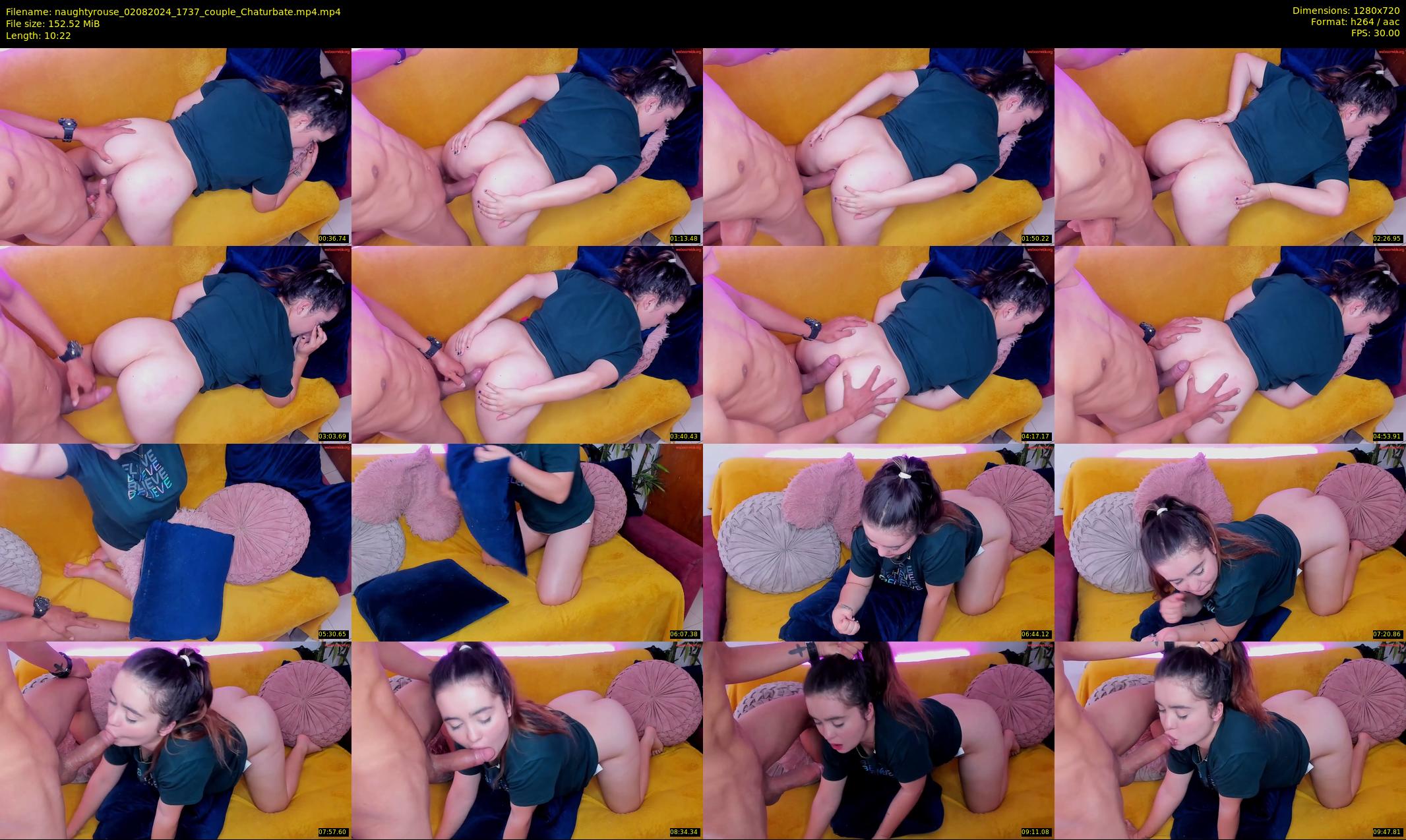 naughtyrouse — 11 minute Chaturbate couple cam show recording, 720p, Aug 2, 2024