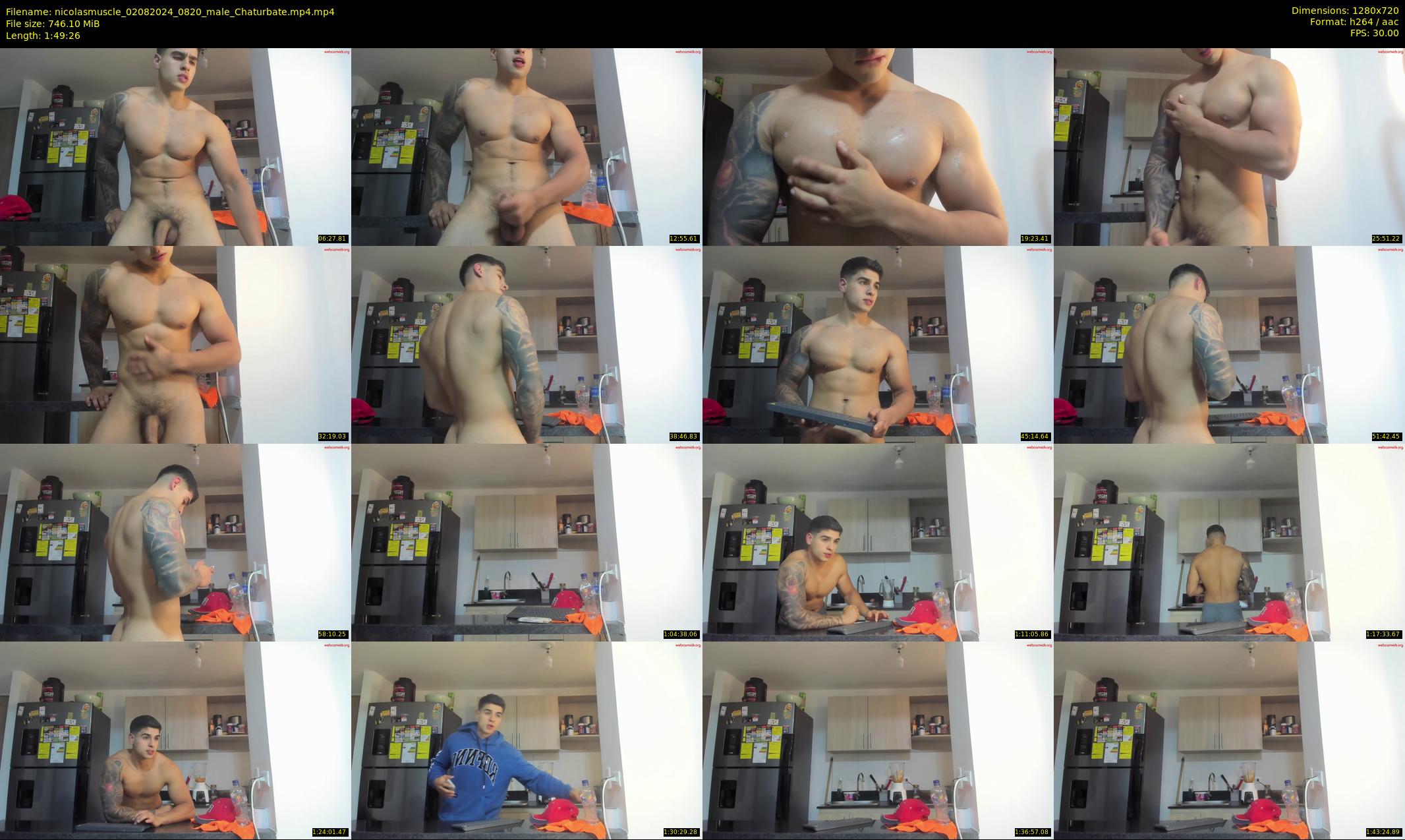 nicolasmuscle — 110 minute Chaturbate male cam show recording, 720p, Aug 2, 2024