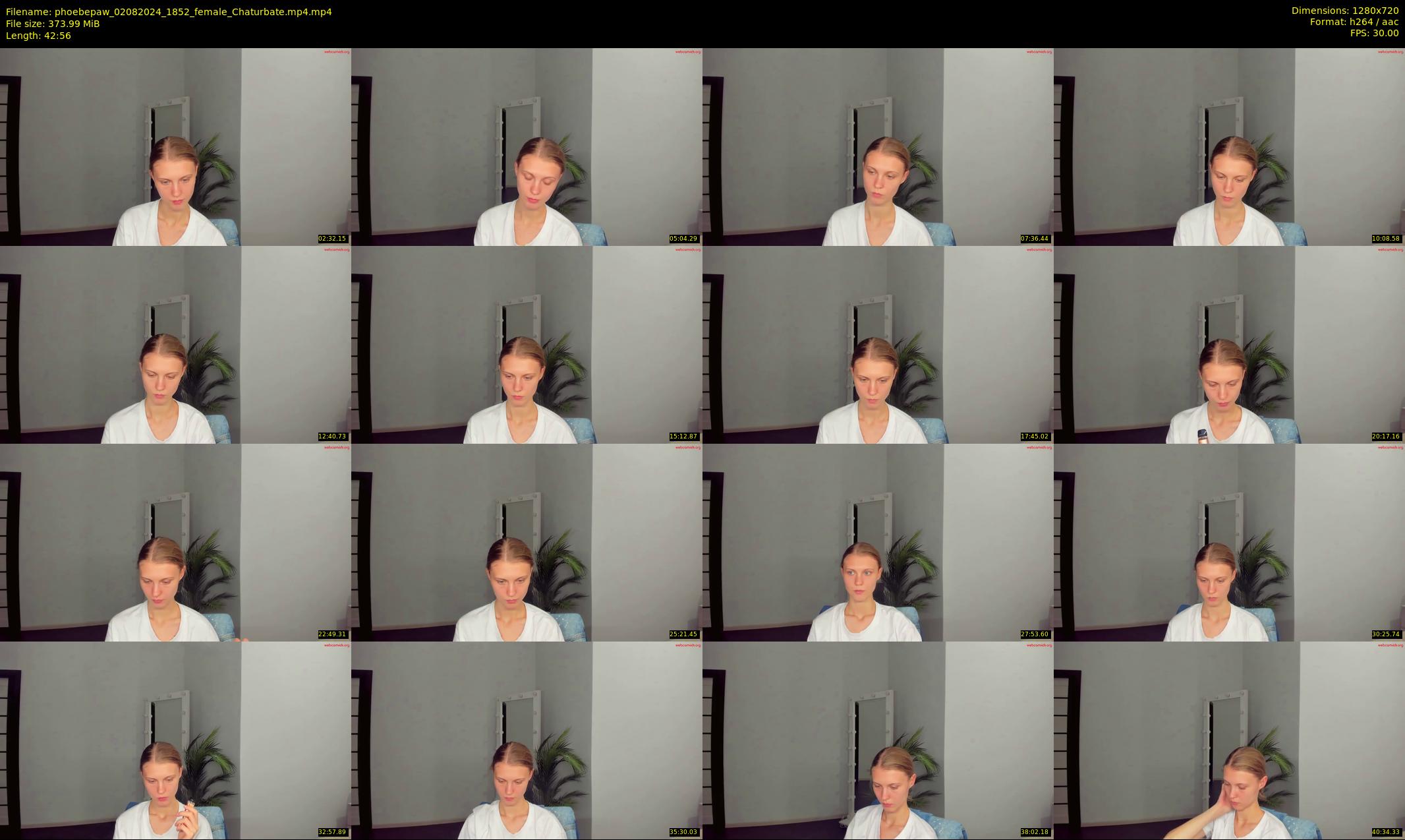phoebepaw — 43 minute Chaturbate female cam show recording, 720p, Aug 2, 2024