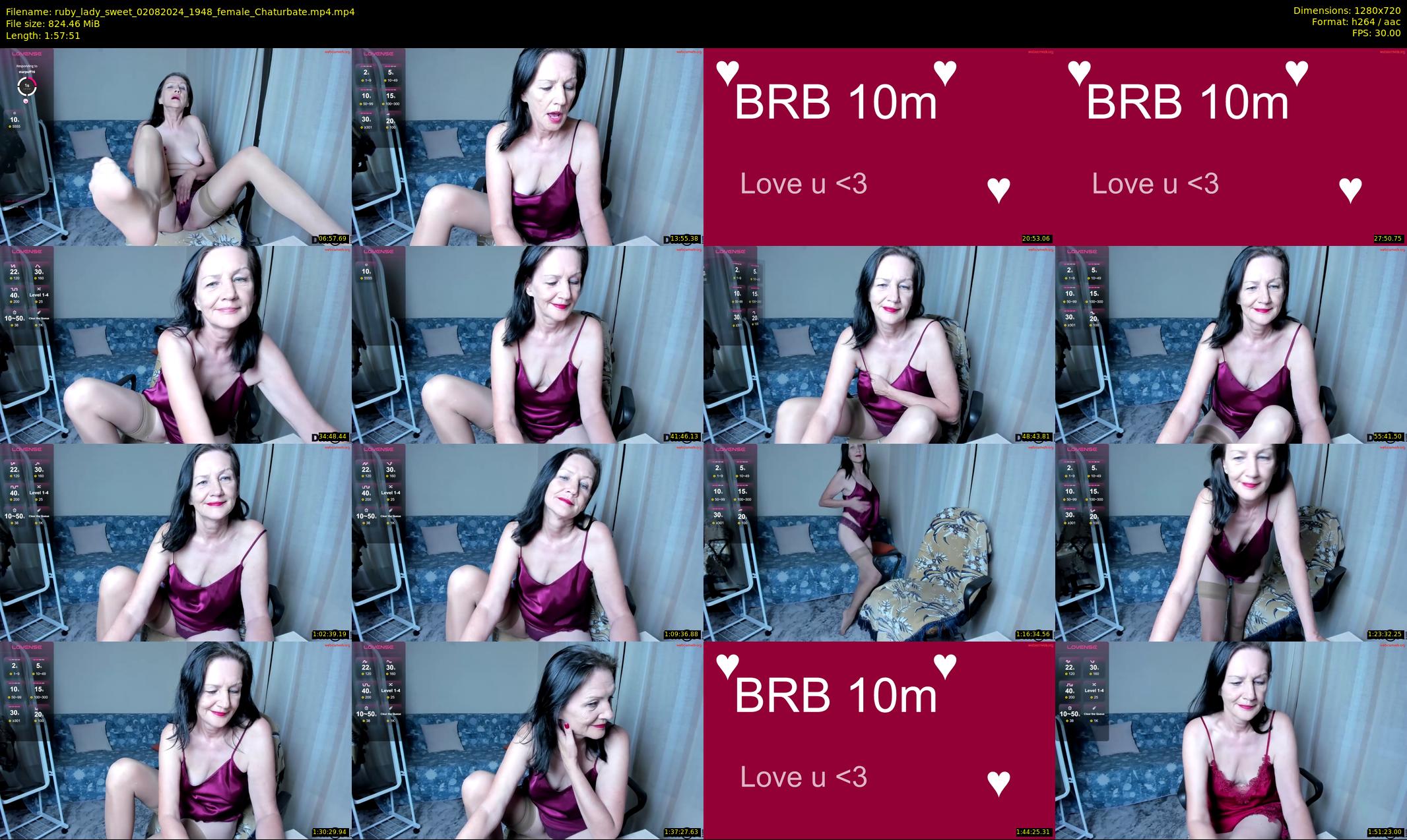ruby_lady_sweet — 118 minute Chaturbate female cam show recording, 720p, Aug 2, 2024