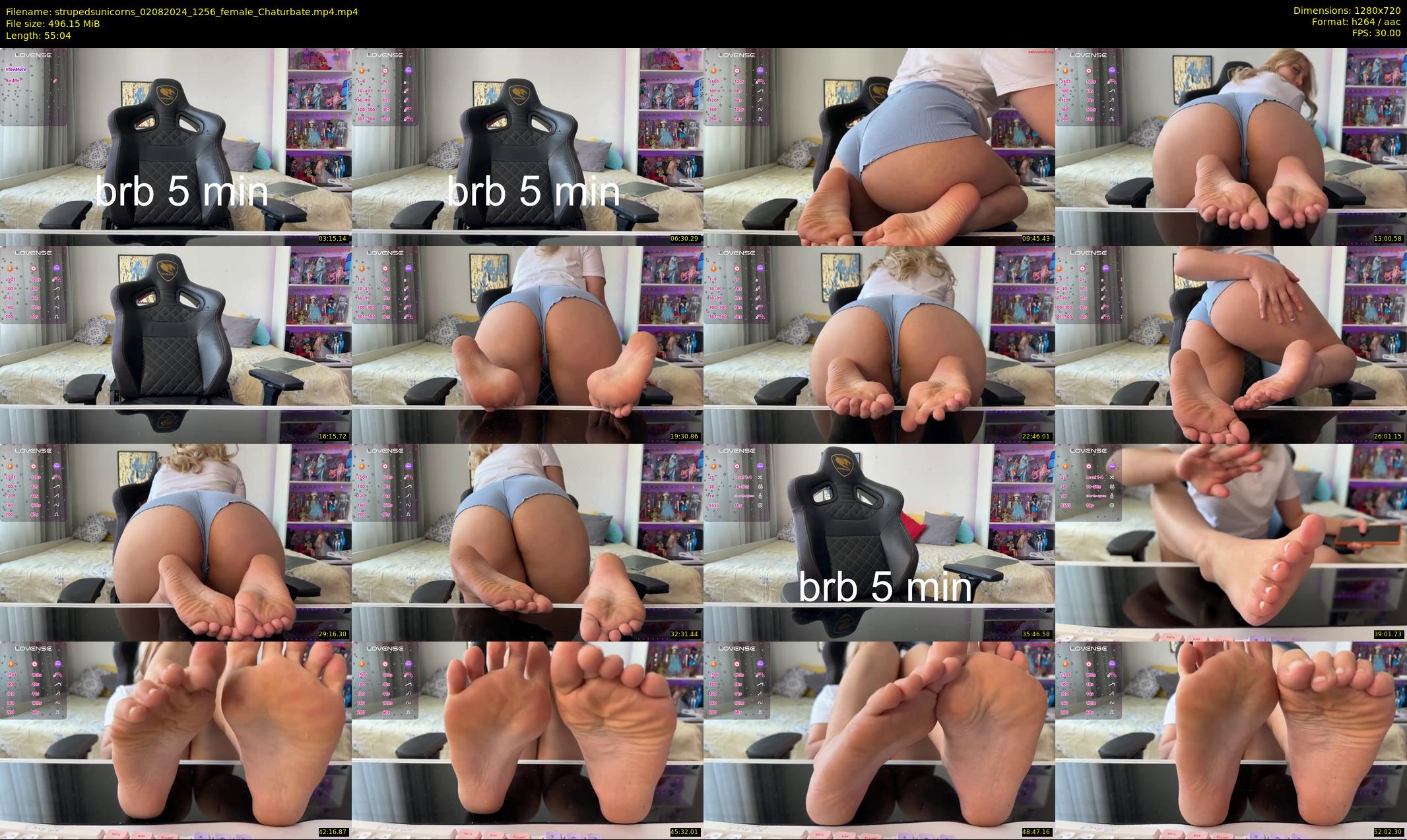 strupedsunicorns — 56 minute Chaturbate couple cam show recording, 720p, Aug 2, 2024