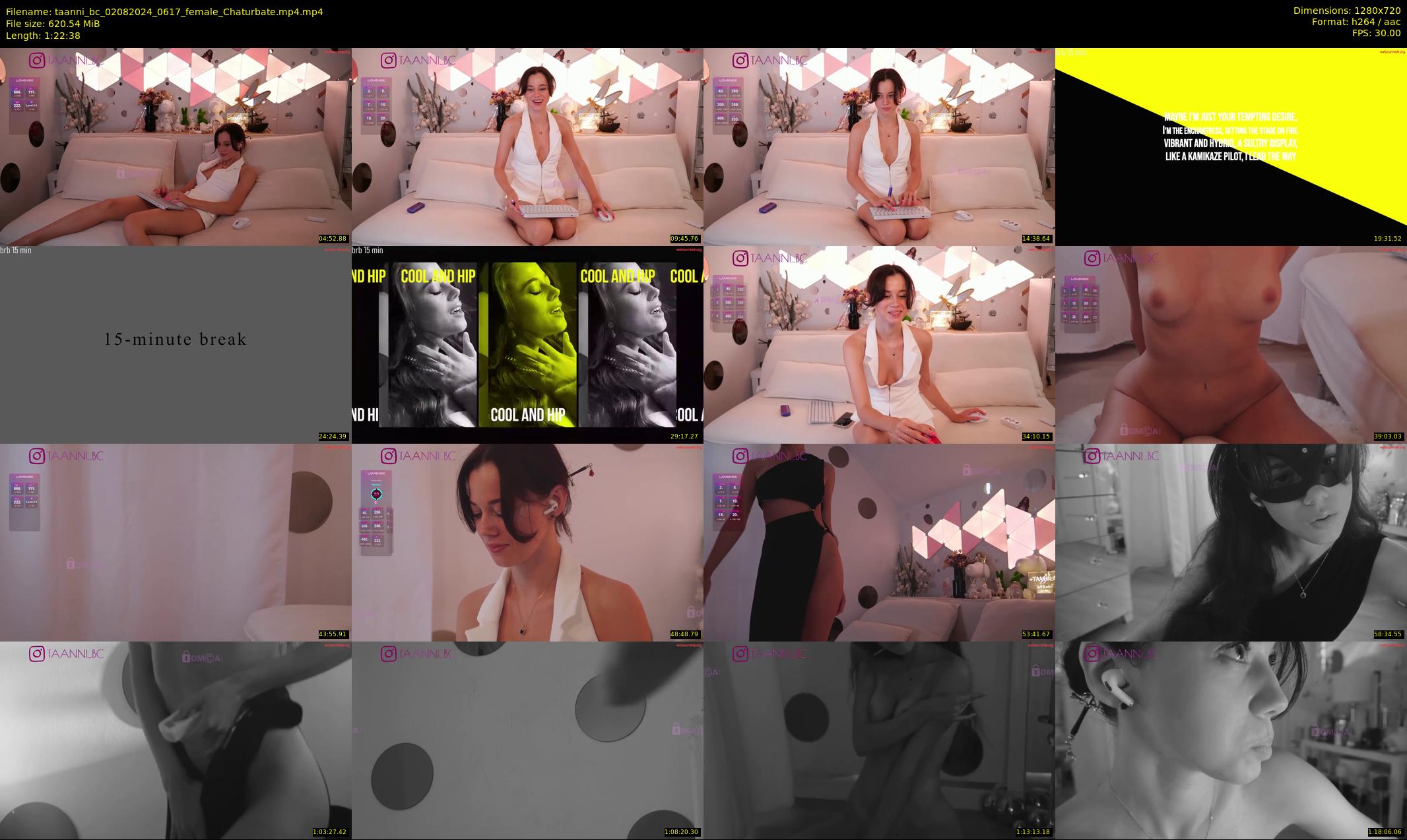 taanni_bc — 83 minute Chaturbate female cam show recording, 720p, Aug 2, 2024