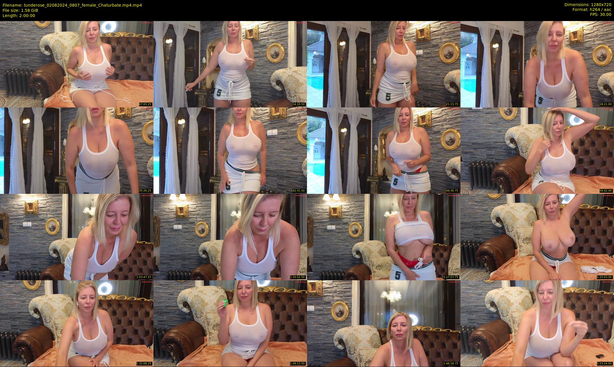 tunderose — 120 minute Chaturbate female cam show recording, 720p, Aug 2, 2024
