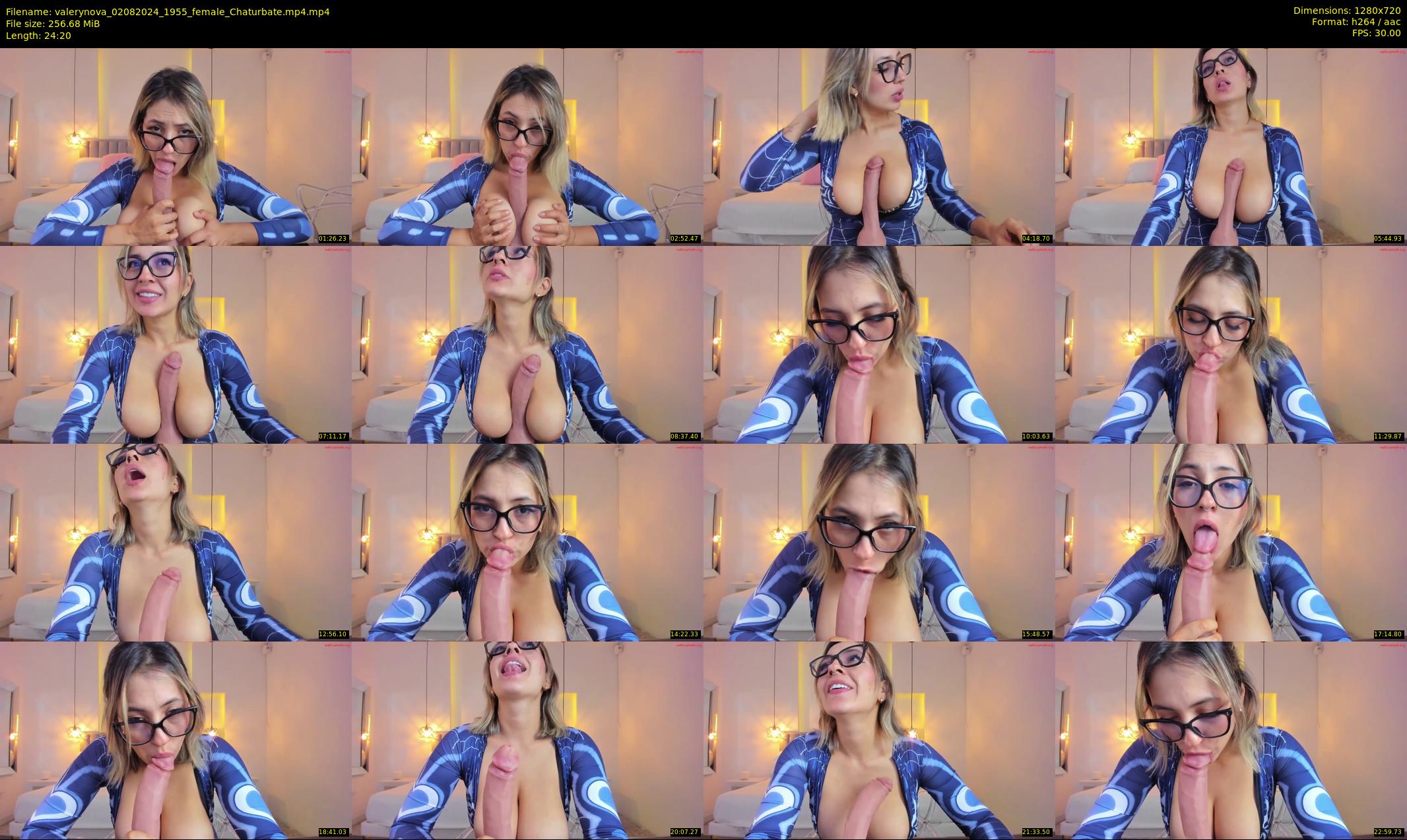 valerynova — 25 minute Chaturbate female cam show recording, 720p, Aug 2, 2024
