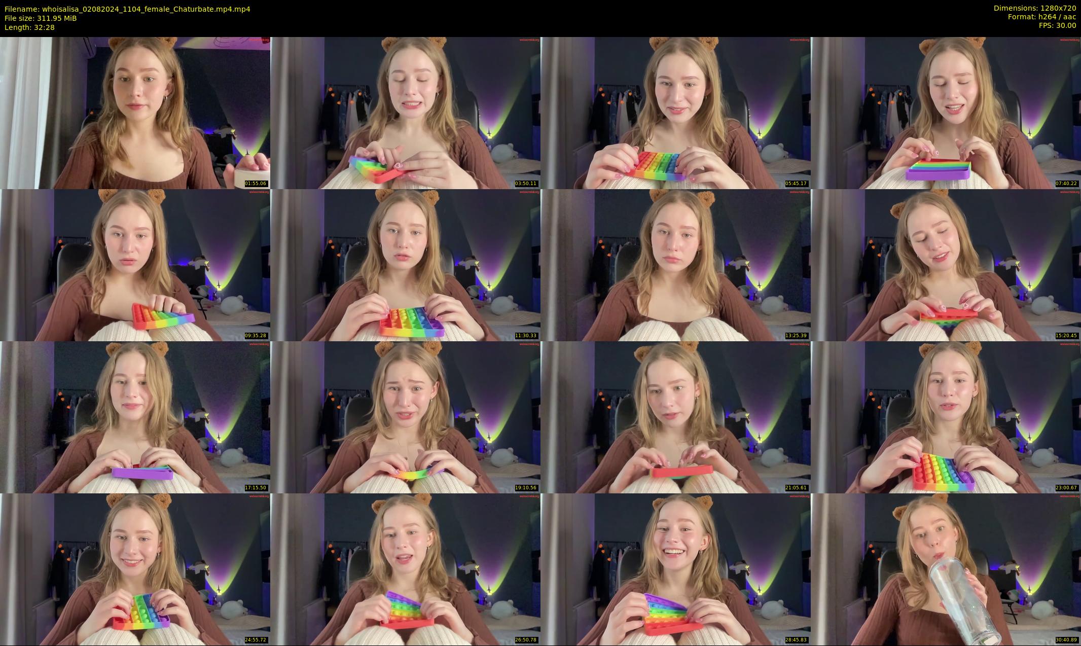 whoisalisa — 33 minute Chaturbate female cam show recording, 720p, Aug 2, 2024
