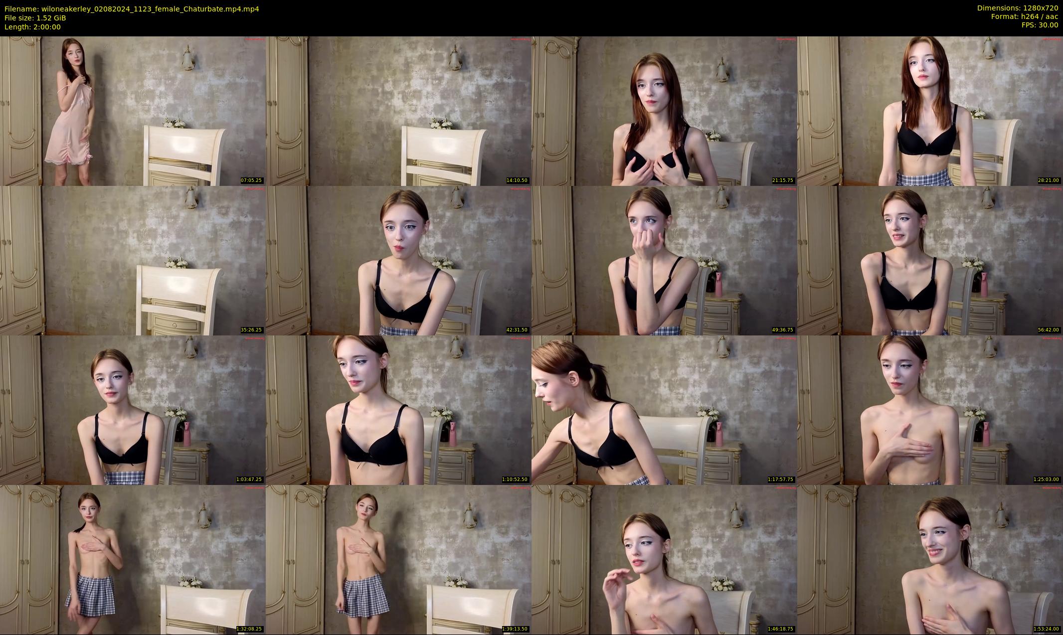 wiloneakerley — 120 minute Chaturbate female cam show recording, 720p, Aug 2, 2024