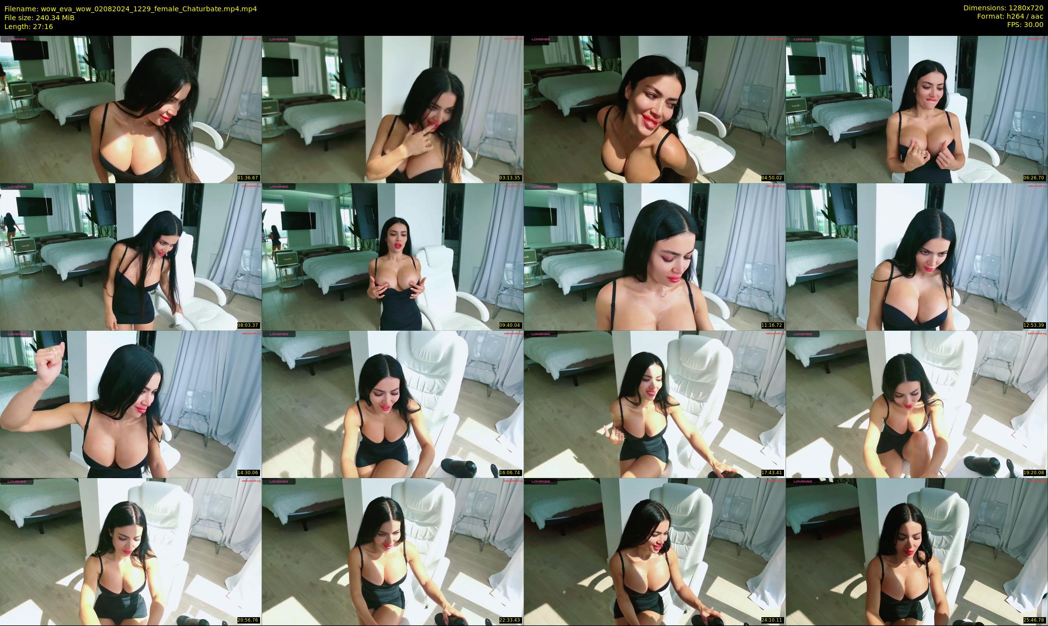 wow_eva_wow — 28 minute Chaturbate female cam show recording, 720p, Aug 2, 2024