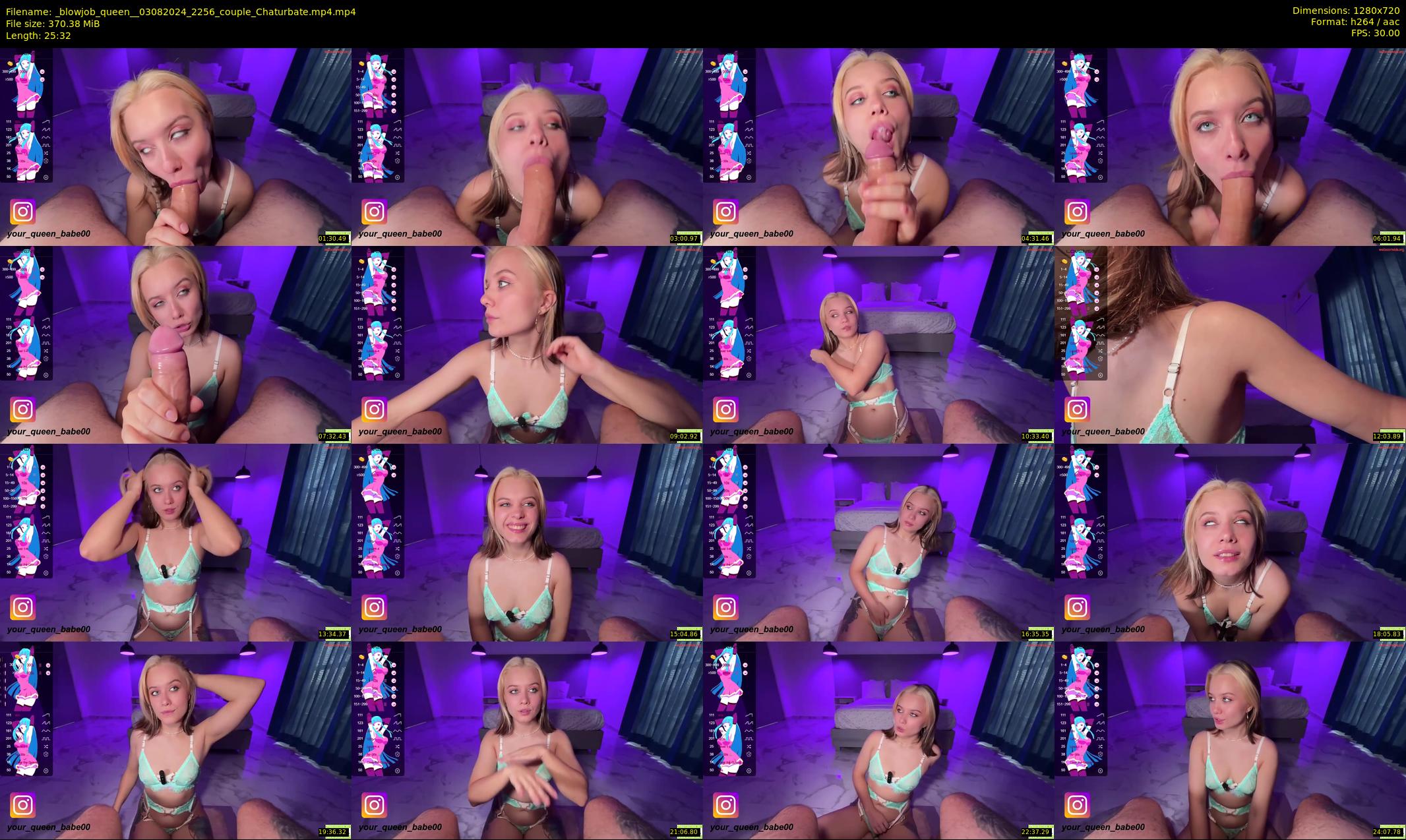 _blowjob_queen_ — 26 minute Chaturbate couple cam show recording, 720p, Aug 3, 2024