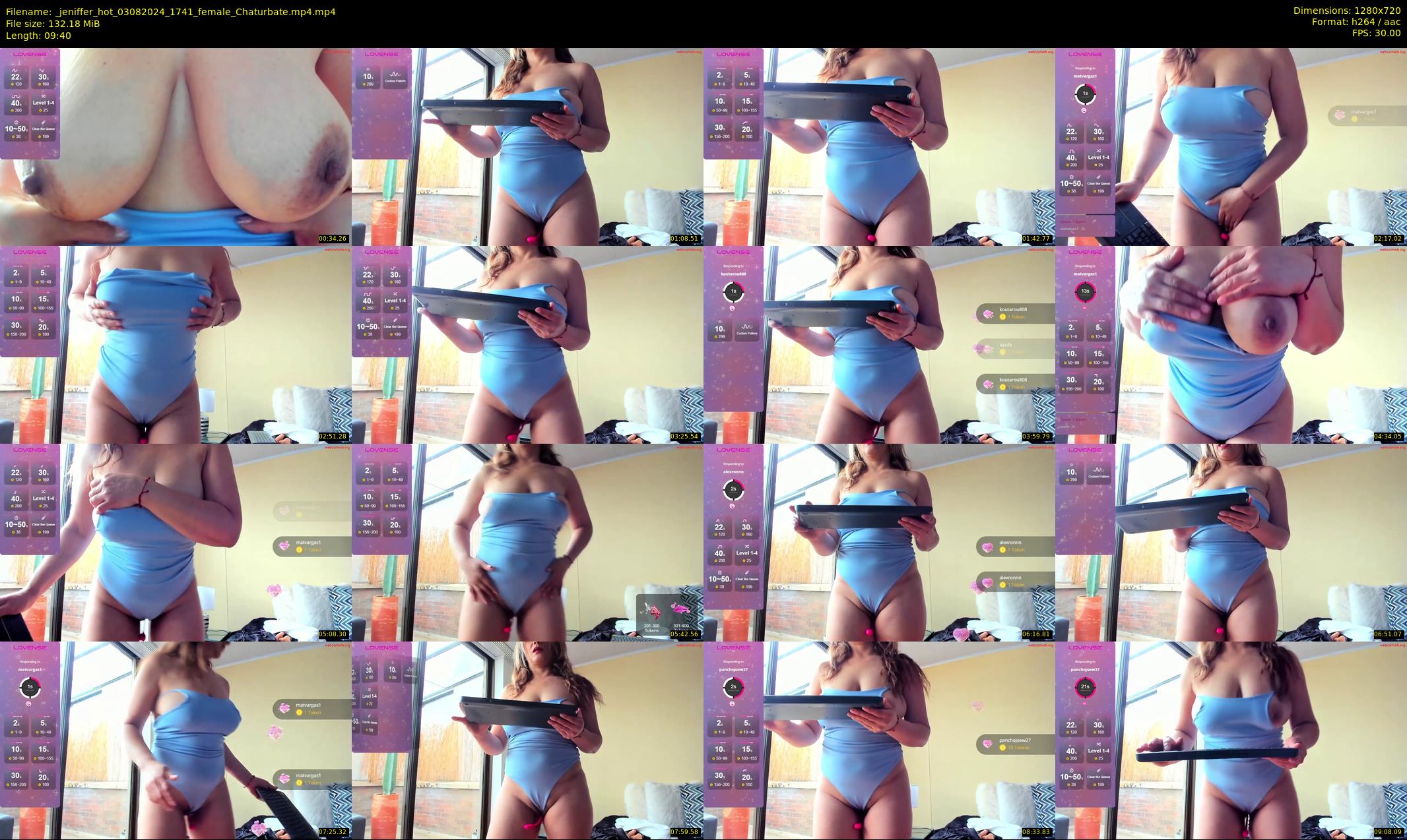 _jeniffer_hot — 10 minute Chaturbate female cam show recording, 720p, Aug 3, 2024