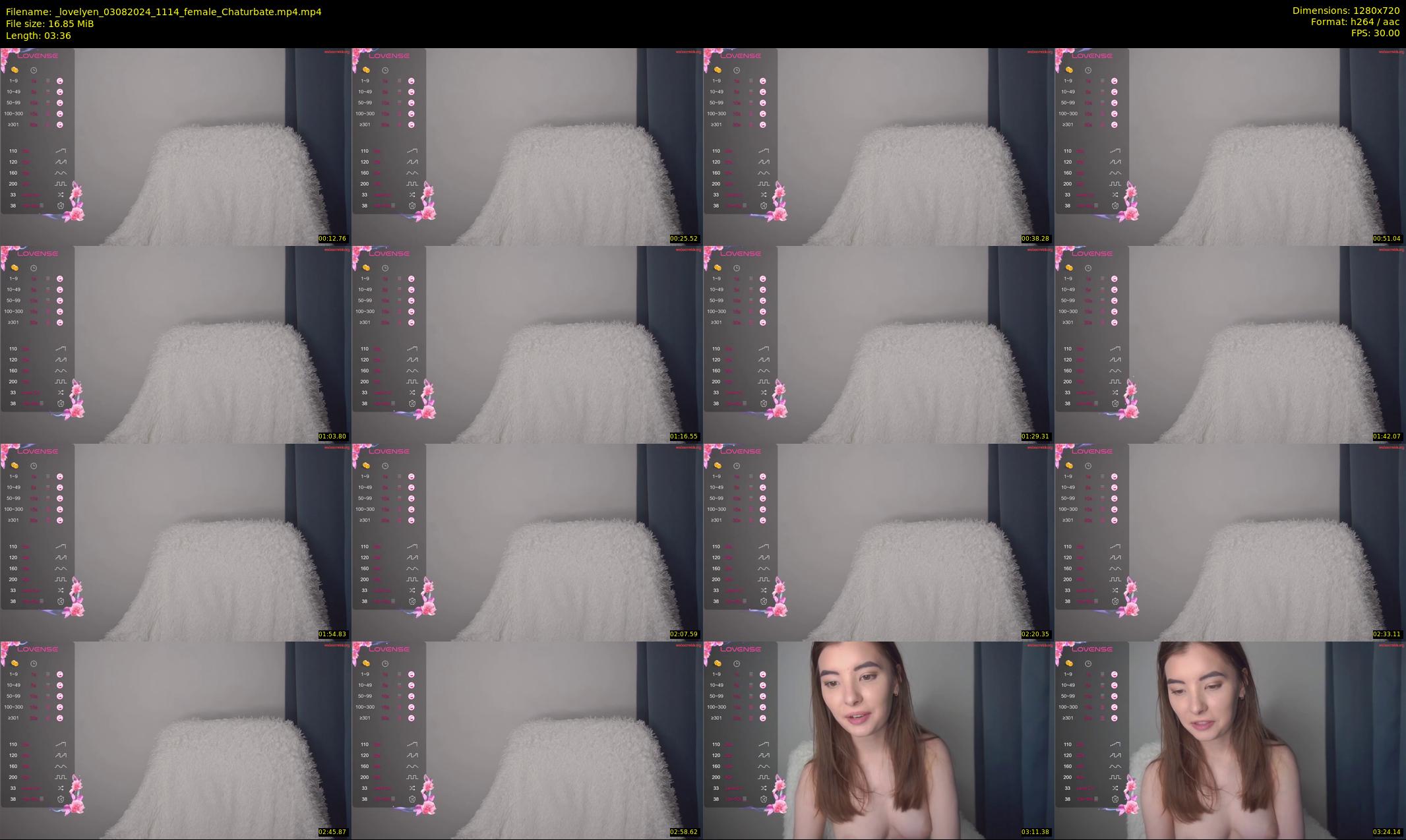 _lovelyen — 4 minute Chaturbate female cam show recording, 720p, Aug 3, 2024
