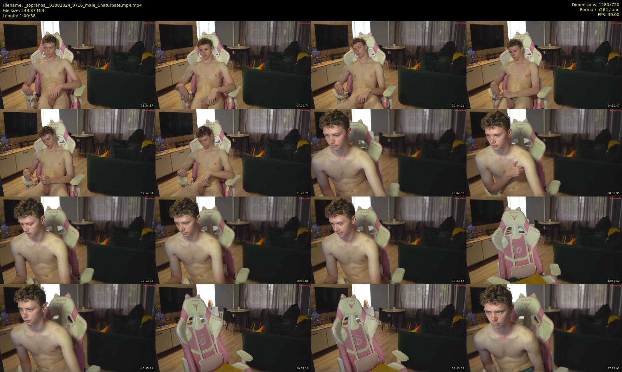 _sopranos_ — 61 minute Chaturbate male cam show recording, 720p, Aug 3, 2024
