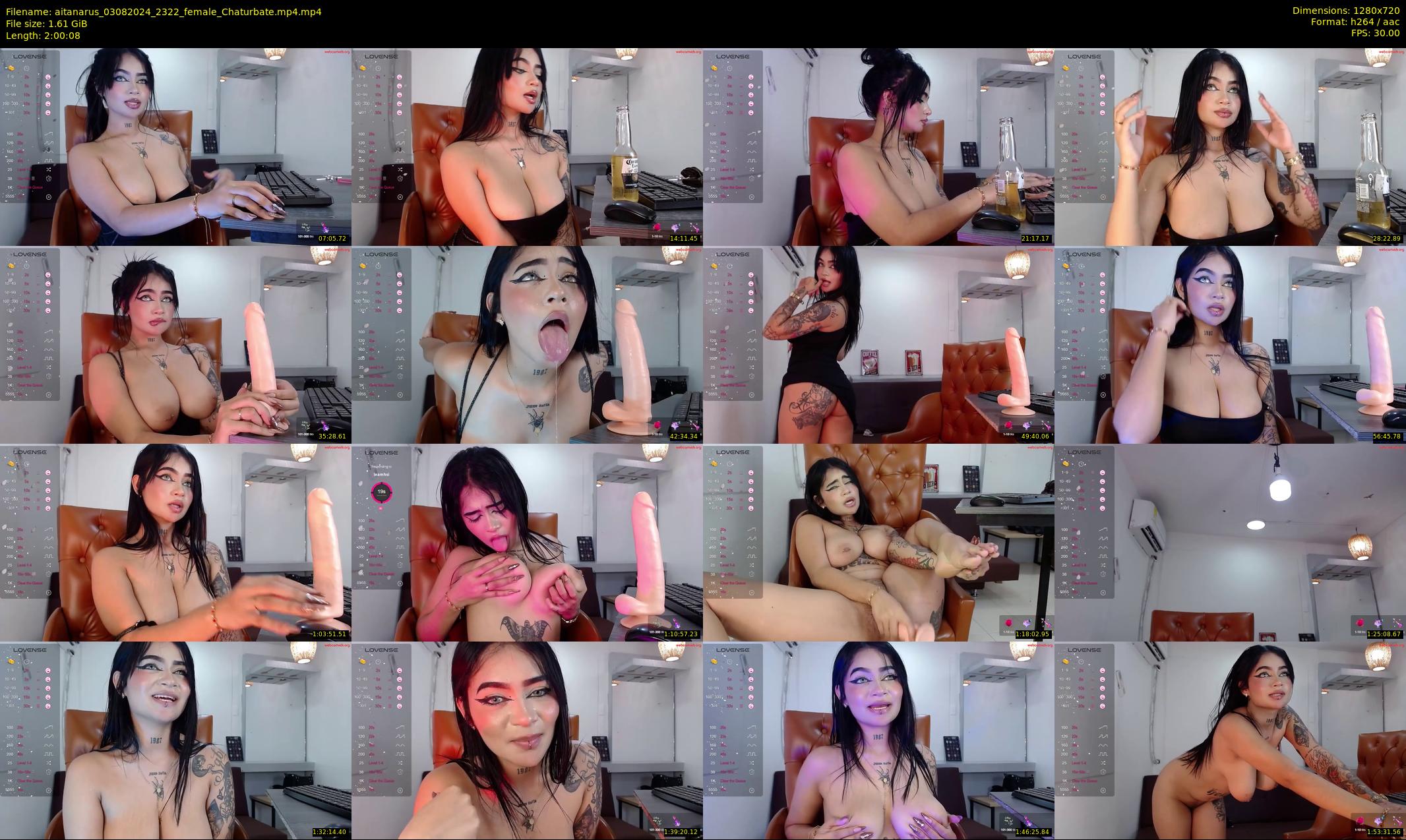aitanarus — 121 minute Chaturbate female cam show recording, 720p, Aug 3, 2024