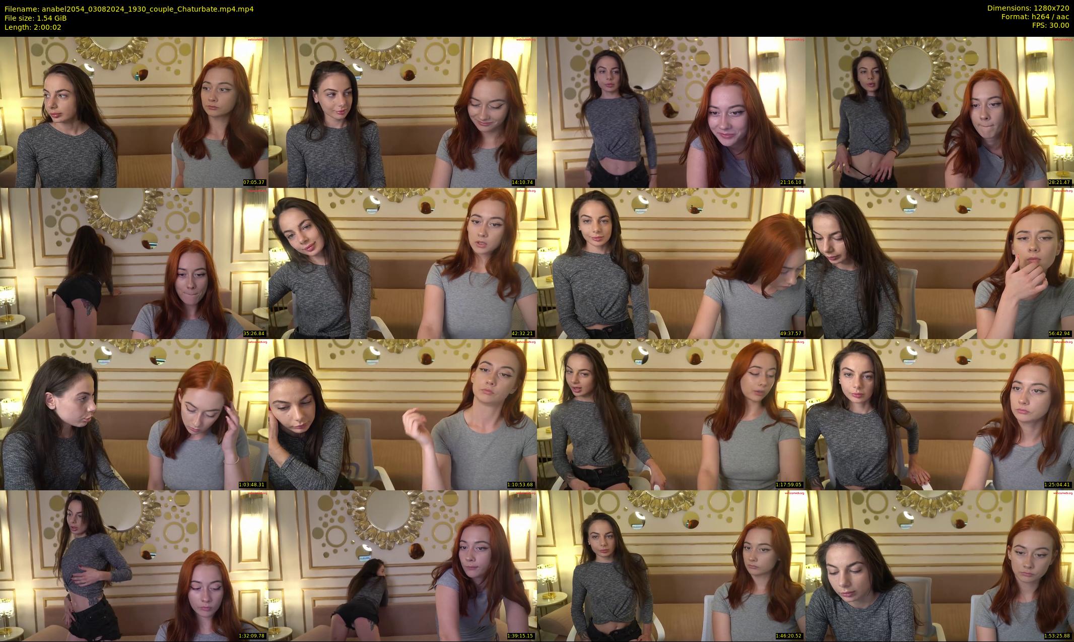 anabel2054 — 121 minute Chaturbate female cam show recording, 720p, Aug 3, 2024