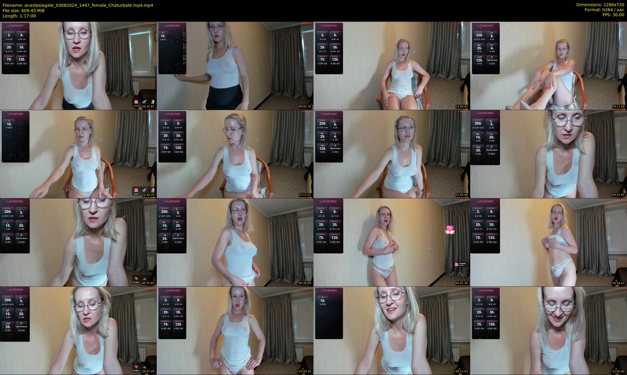 anastasiagate — 77 minute Chaturbate female cam show recording, 720p, Aug 3, 2024