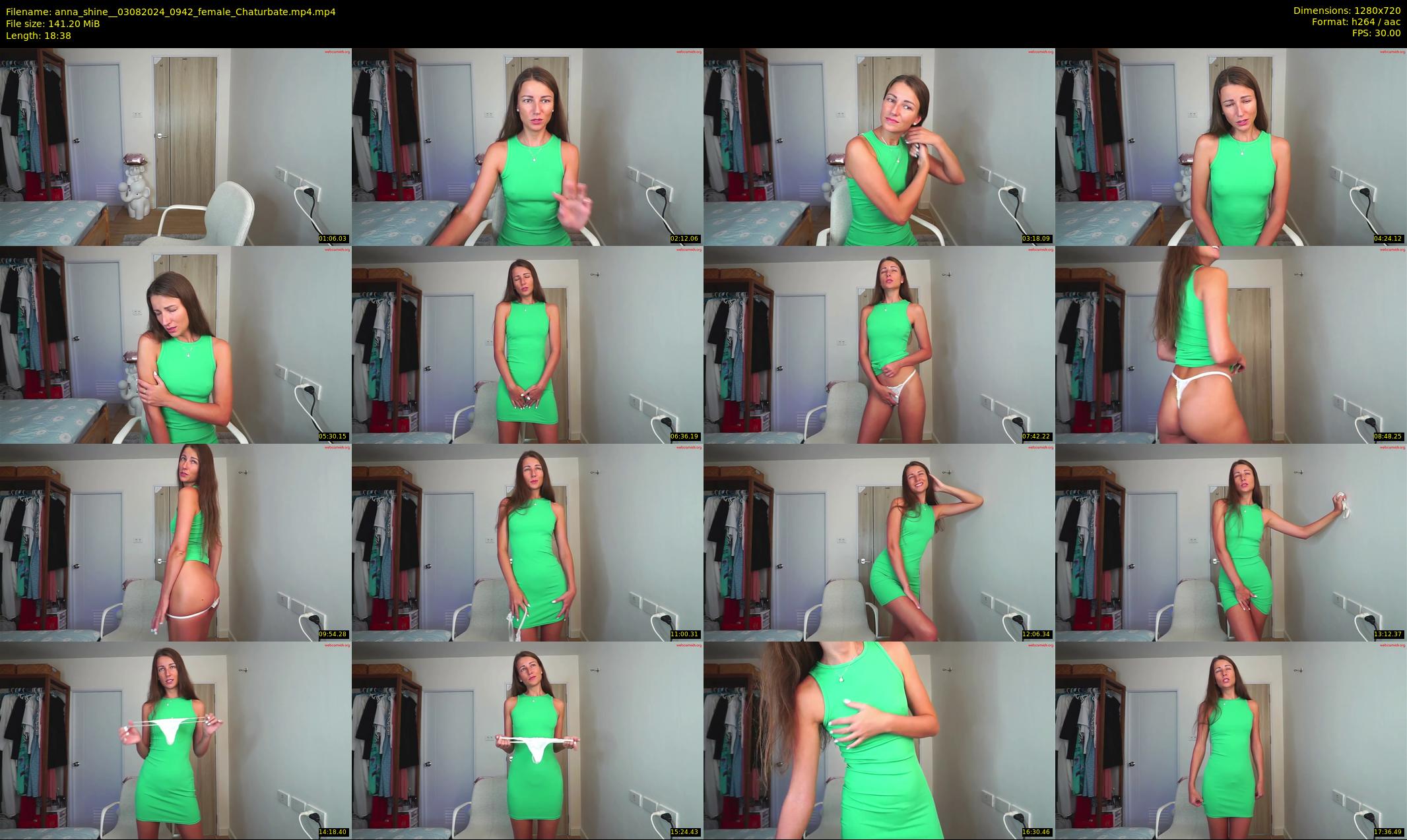 anna_shine_ — 19 minute Chaturbate female cam show recording, 720p, Aug 3, 2024