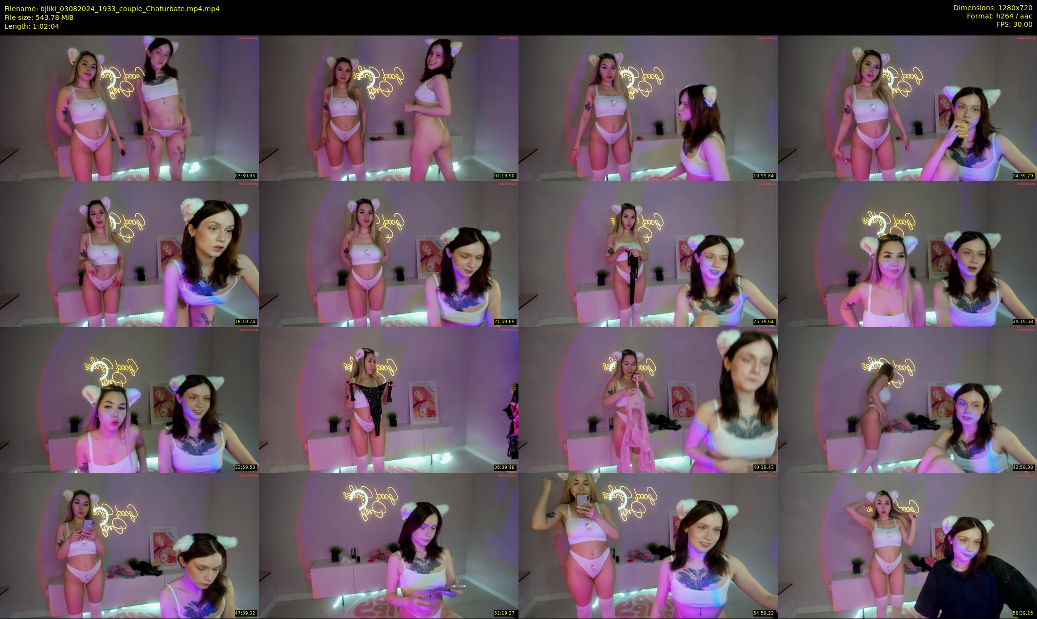 bjliki — 63 minute Chaturbate couple cam show recording, 720p, Aug 3, 2024