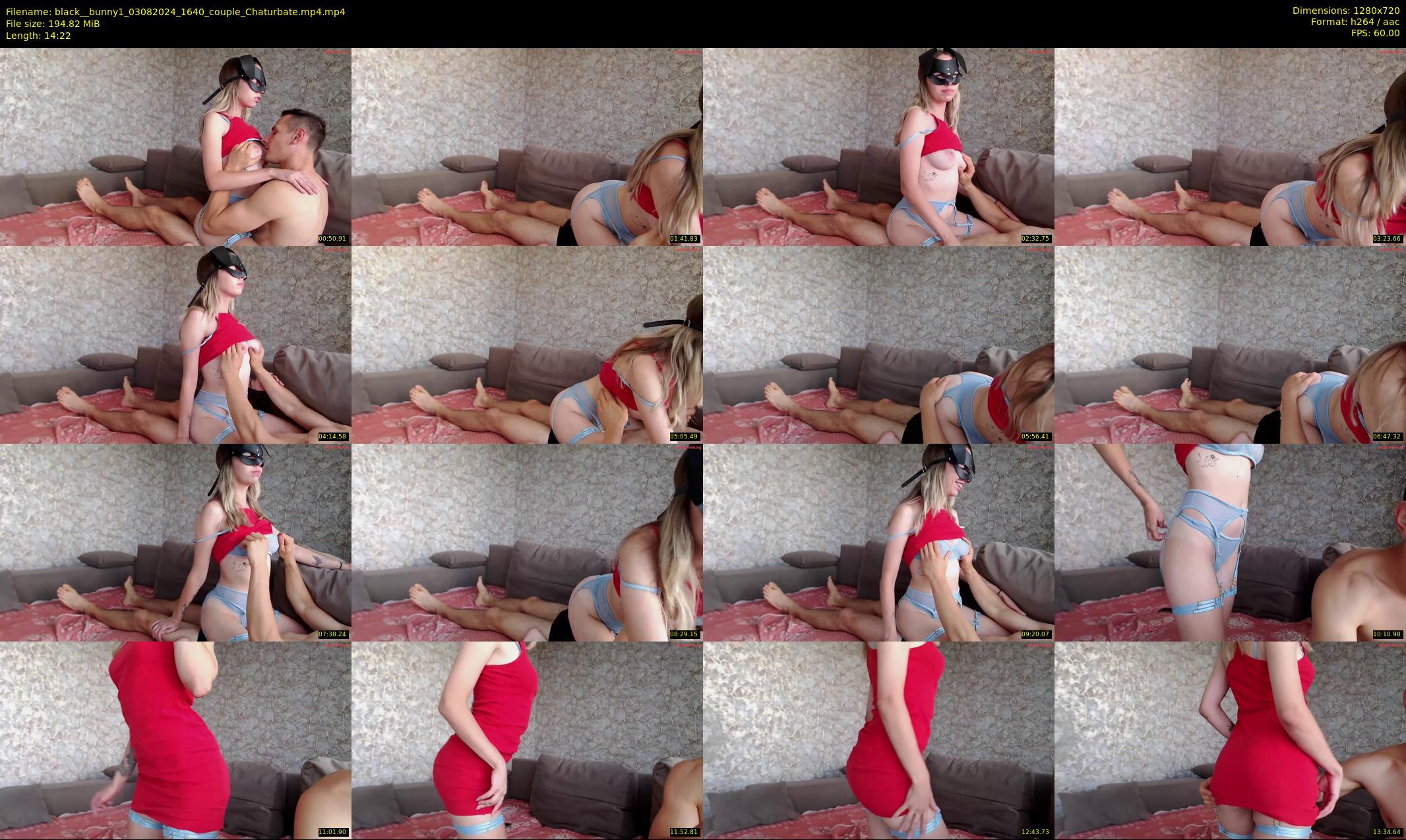 black__bunny1 — 15 minute Chaturbate couple cam show recording, 720p, Aug 3, 2024