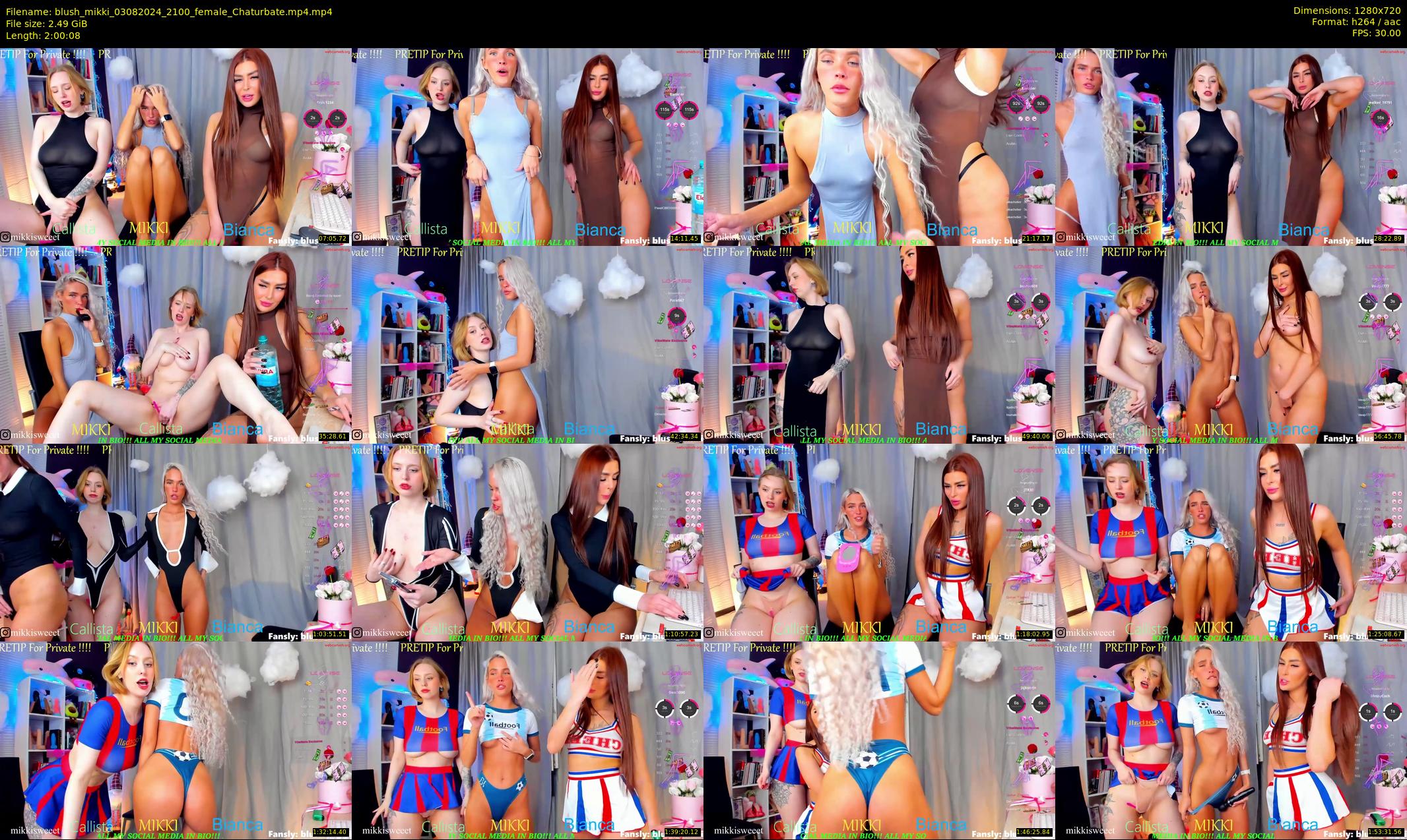 blush_mikki — 121 minute Chaturbate female cam show recording, 720p, Aug 3, 2024