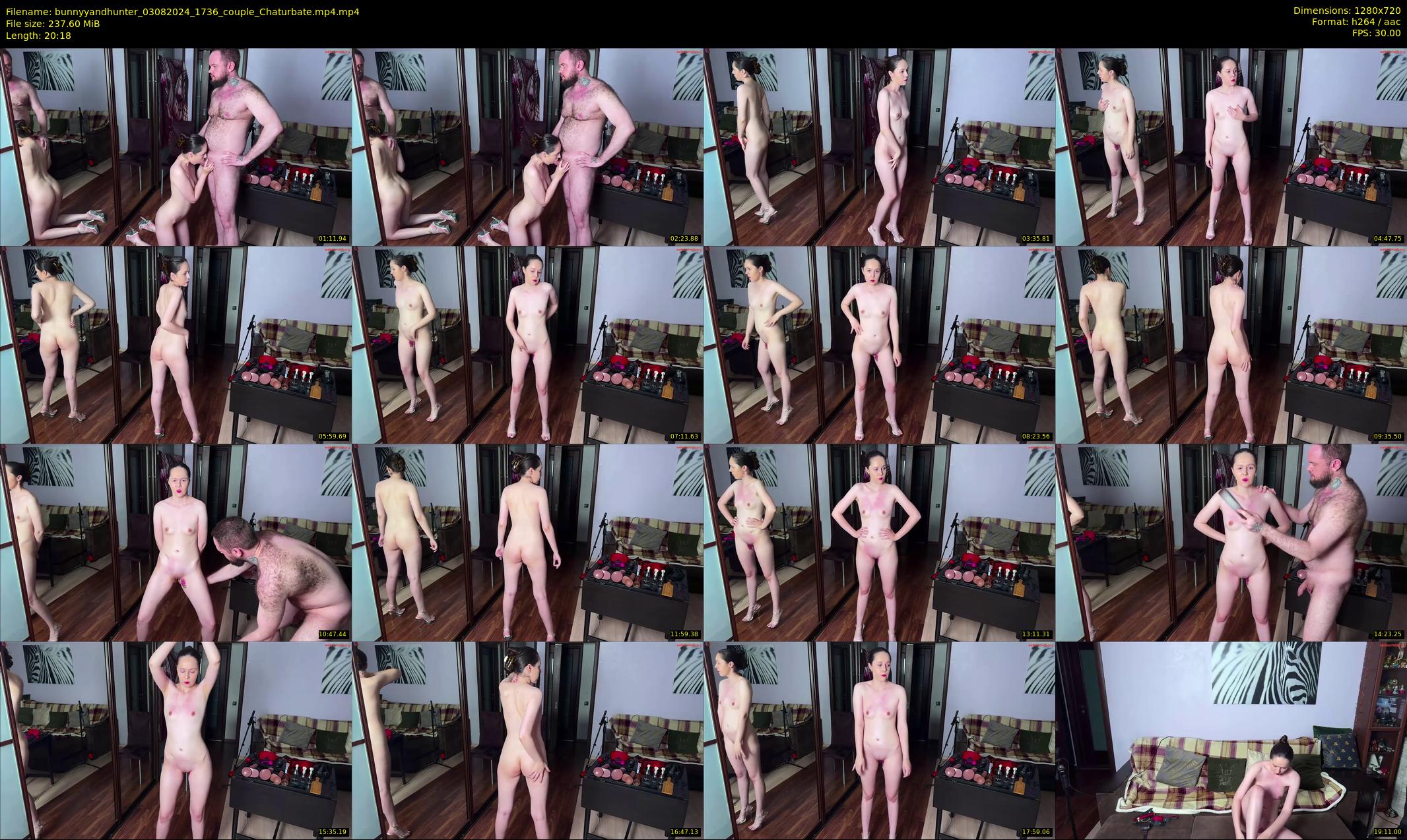 bunnyyandhunter — 21 minute Chaturbate couple cam show recording, 720p, Aug 3, 2024