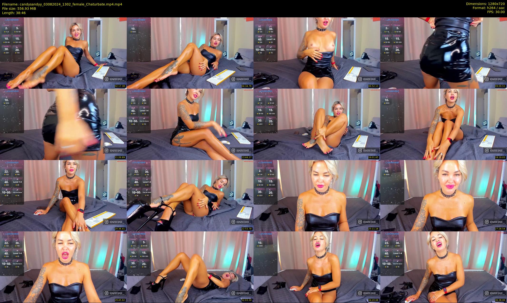 candysandyy — 39 minute Chaturbate female cam show recording, 720p, Aug 3, 2024