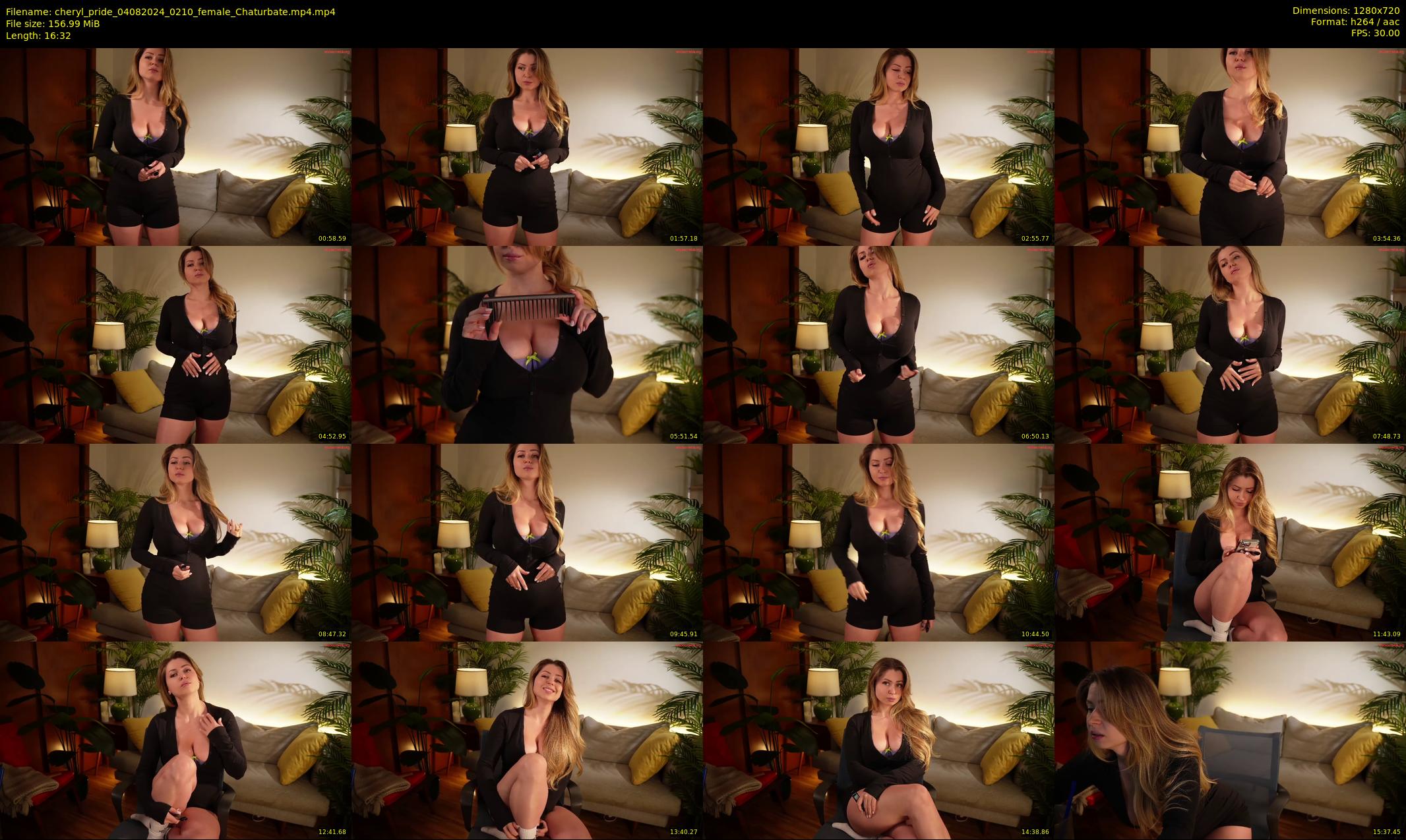 cheryl_pride — 17 minute Chaturbate female cam show recording, 720p, Aug 4, 2024