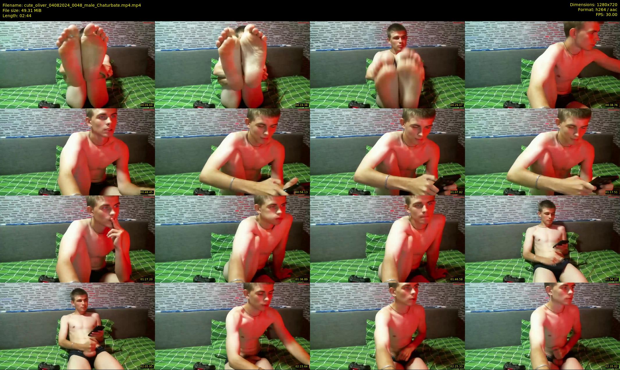 cute_oliver — 3 minute Chaturbate male cam show recording, 720p, Aug 4, 2024