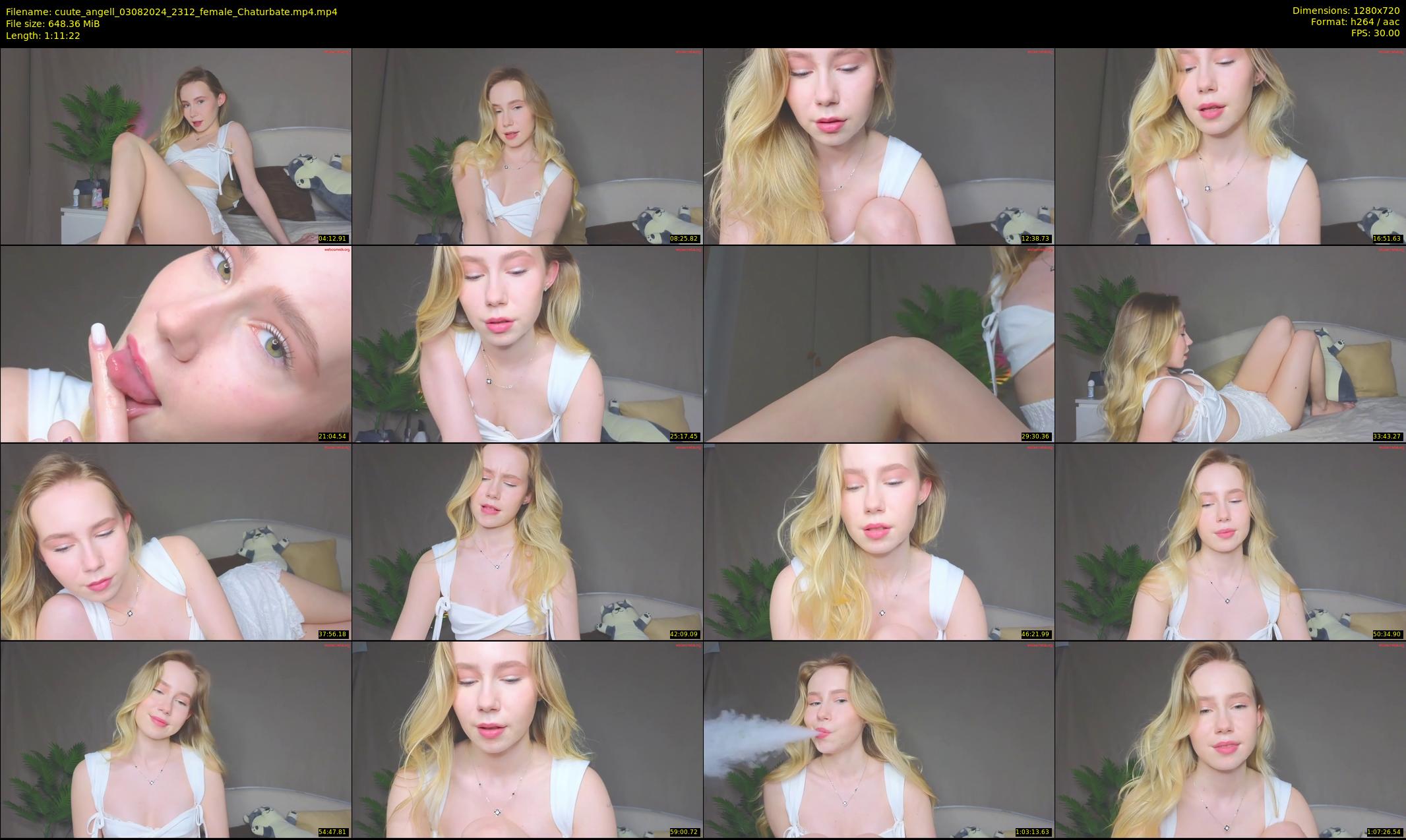 cuute_angell — 72 minute Chaturbate female cam show recording, 720p, Aug 3, 2024
