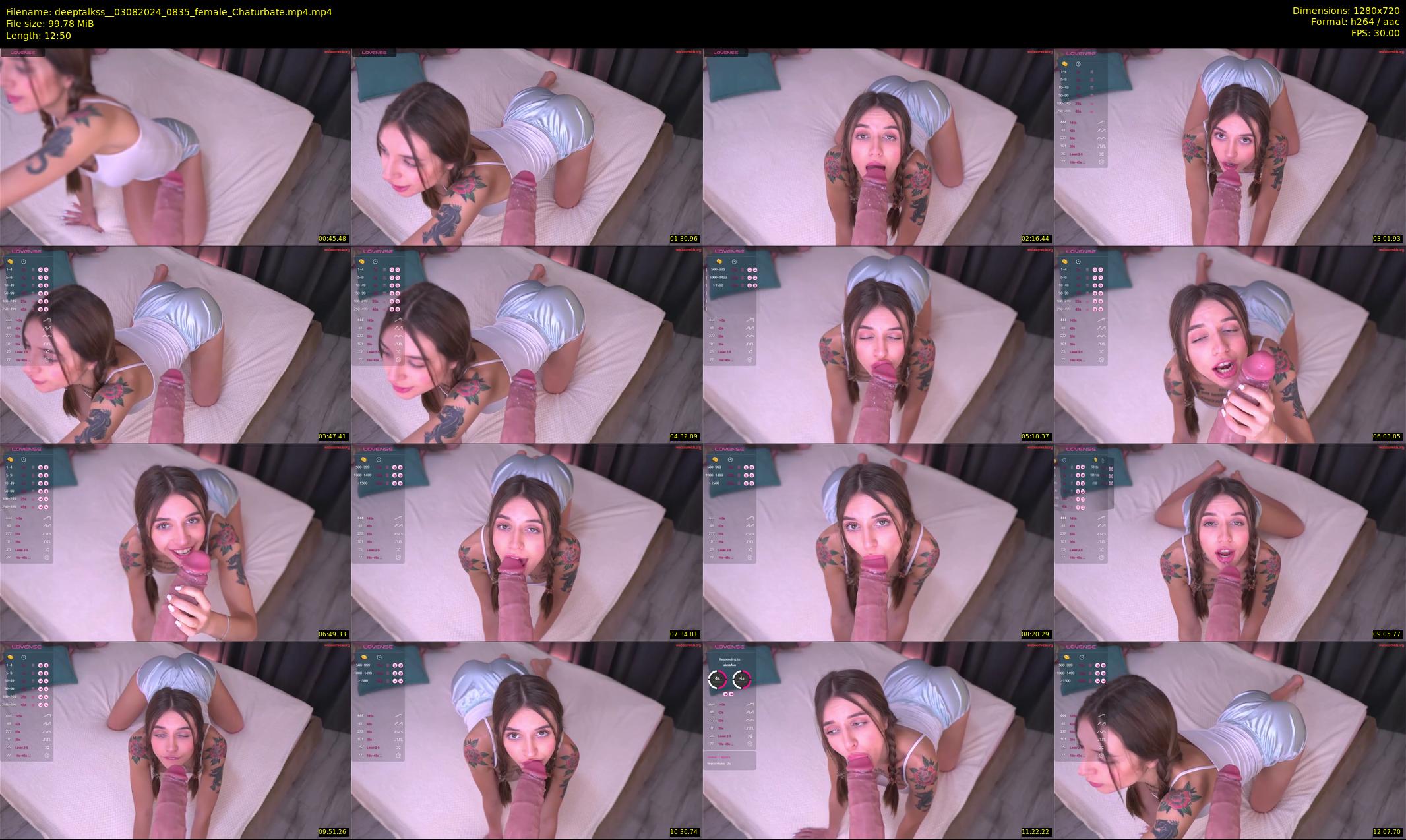 deeptalkss_ — 13 minute Chaturbate female cam show recording, 720p, Aug 3, 2024