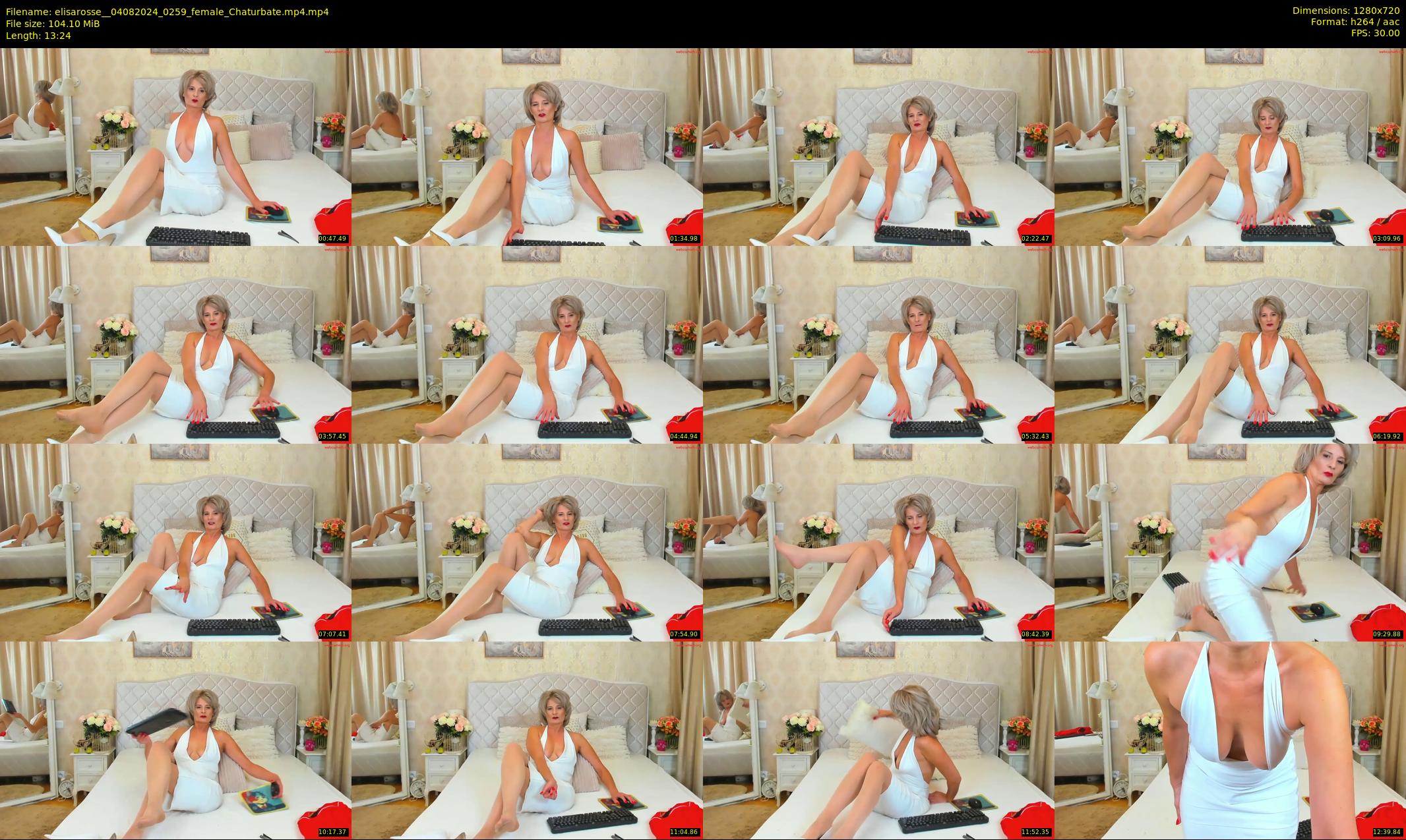 elisarosse_ — 14 minute Chaturbate female cam show recording, 720p, Aug 4, 2024