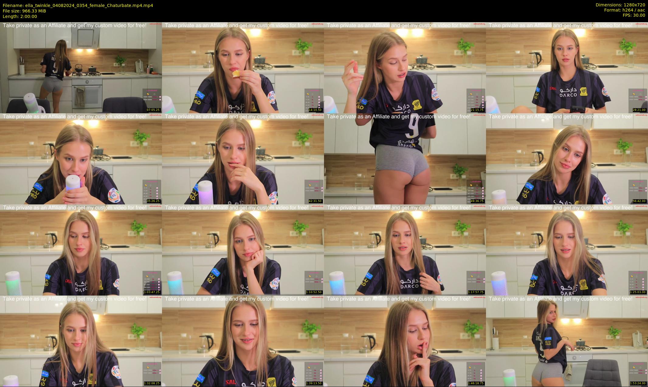 ella_twinkle — 120 minute Chaturbate female cam show recording, 720p, Aug 4, 2024