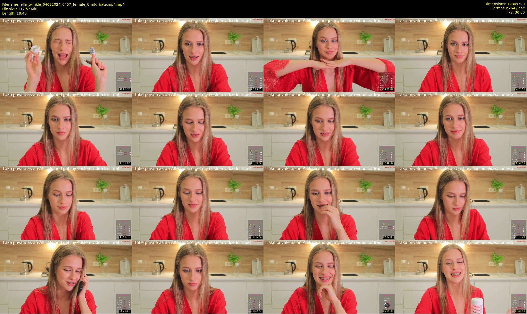 ella_twinkle — 19 minute Chaturbate female cam show recording, 720p, Aug 4, 2024
