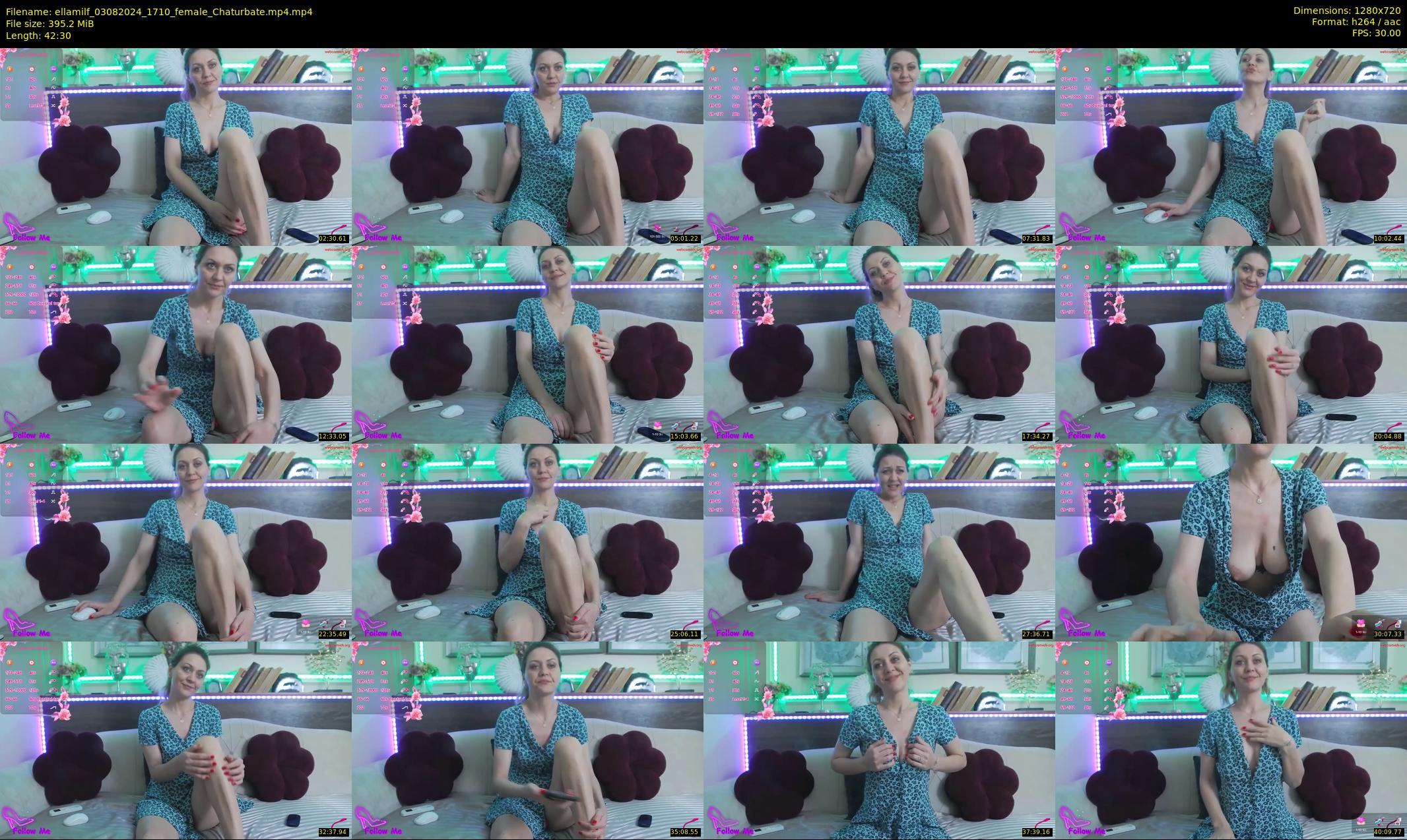 ellamilf — 43 minute Chaturbate female cam show recording, 720p, Aug 3, 2024