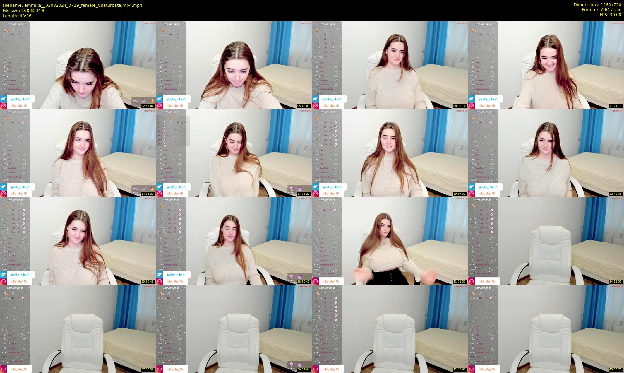 emmika_ — 49 minute Chaturbate female cam show recording, 720p, Aug 3, 2024