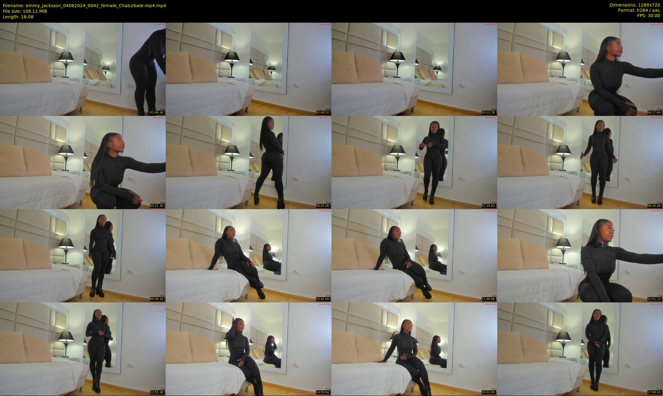 emmy_jacksson — 19 minute Chaturbate female cam show recording, 720p, Aug 4, 2024