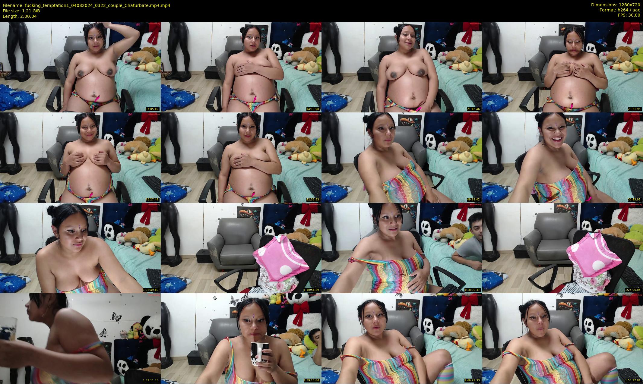 fucking_temptation1 — 121 minute Chaturbate couple cam show recording, 720p, Aug 4, 2024