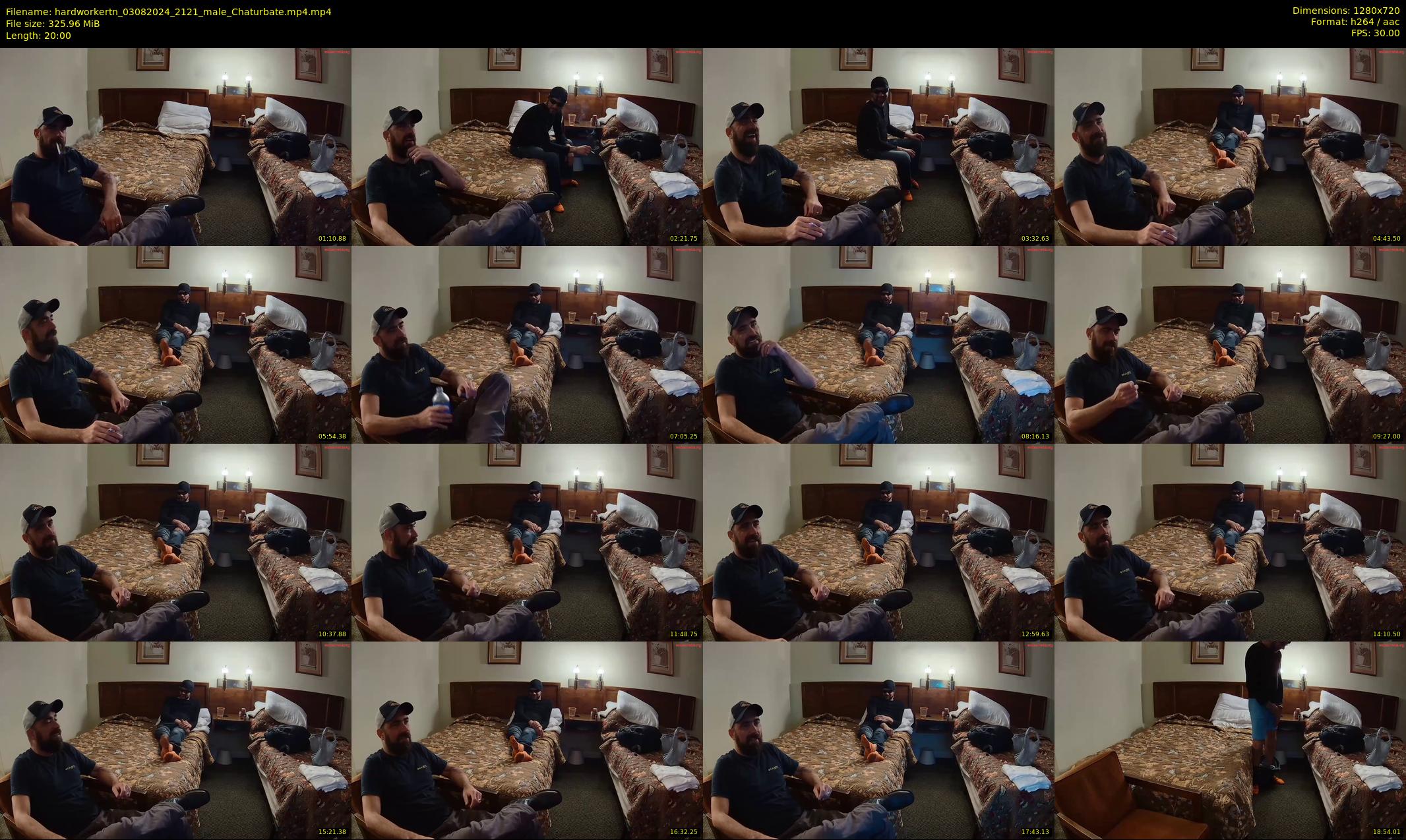 hardworkertn — 20 minute Chaturbate male cam show recording, 720p, Aug 3, 2024