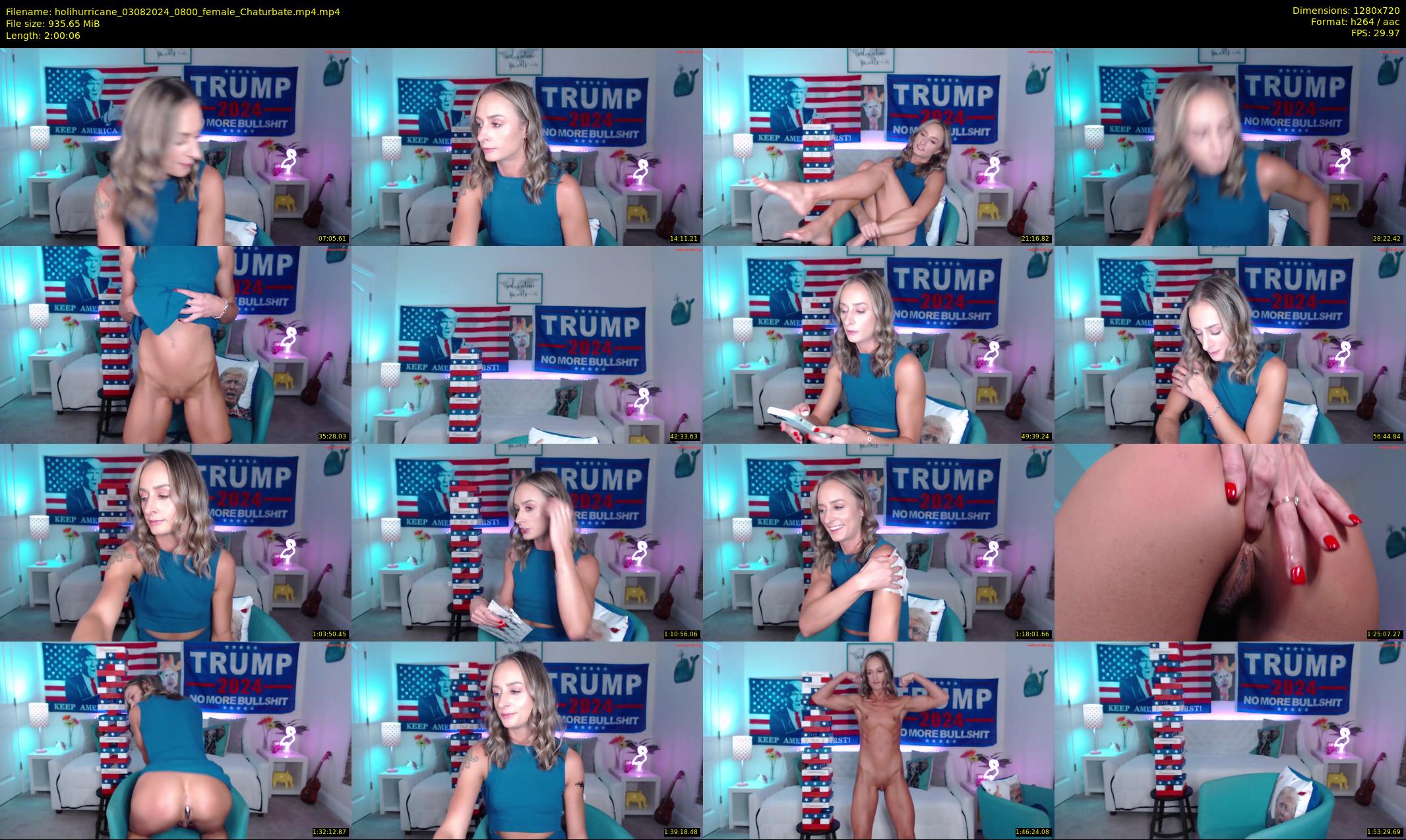 holihurricane — 121 minute Chaturbate female cam show recording, 720p, Aug 3, 2024