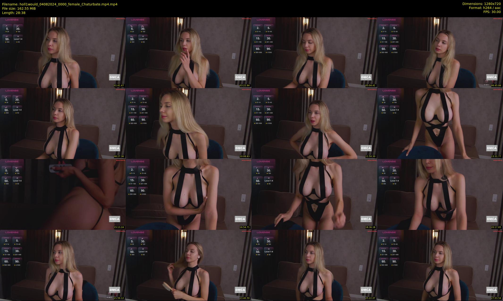 holl1would — 29 minute Chaturbate female cam show recording, 720p, Aug 4, 2024