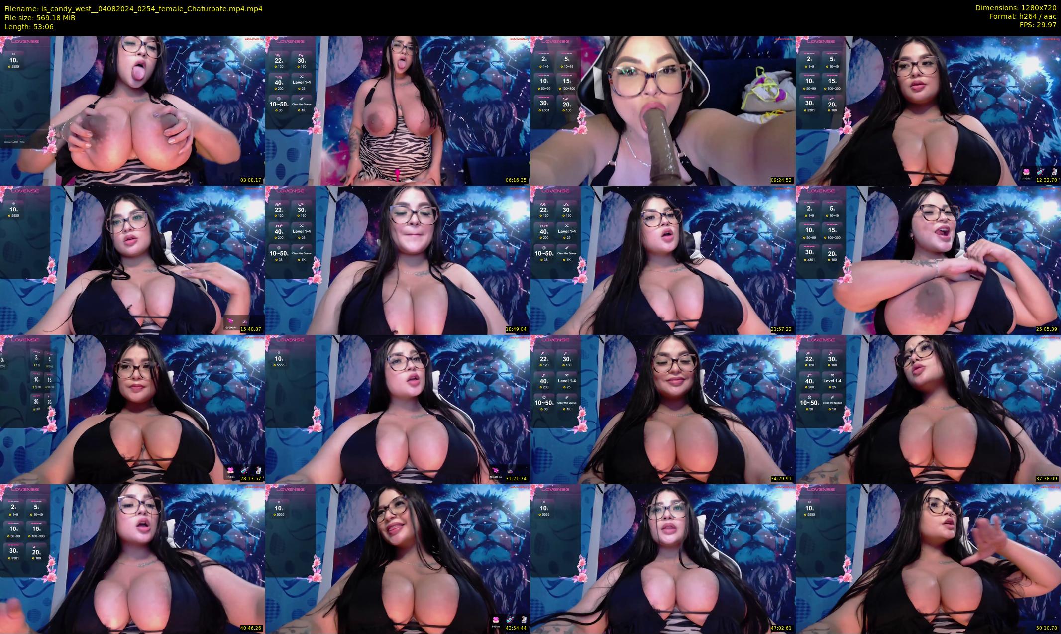 is_candy_west_ — 54 minute Chaturbate female cam show recording, 720p, Aug 4, 2024