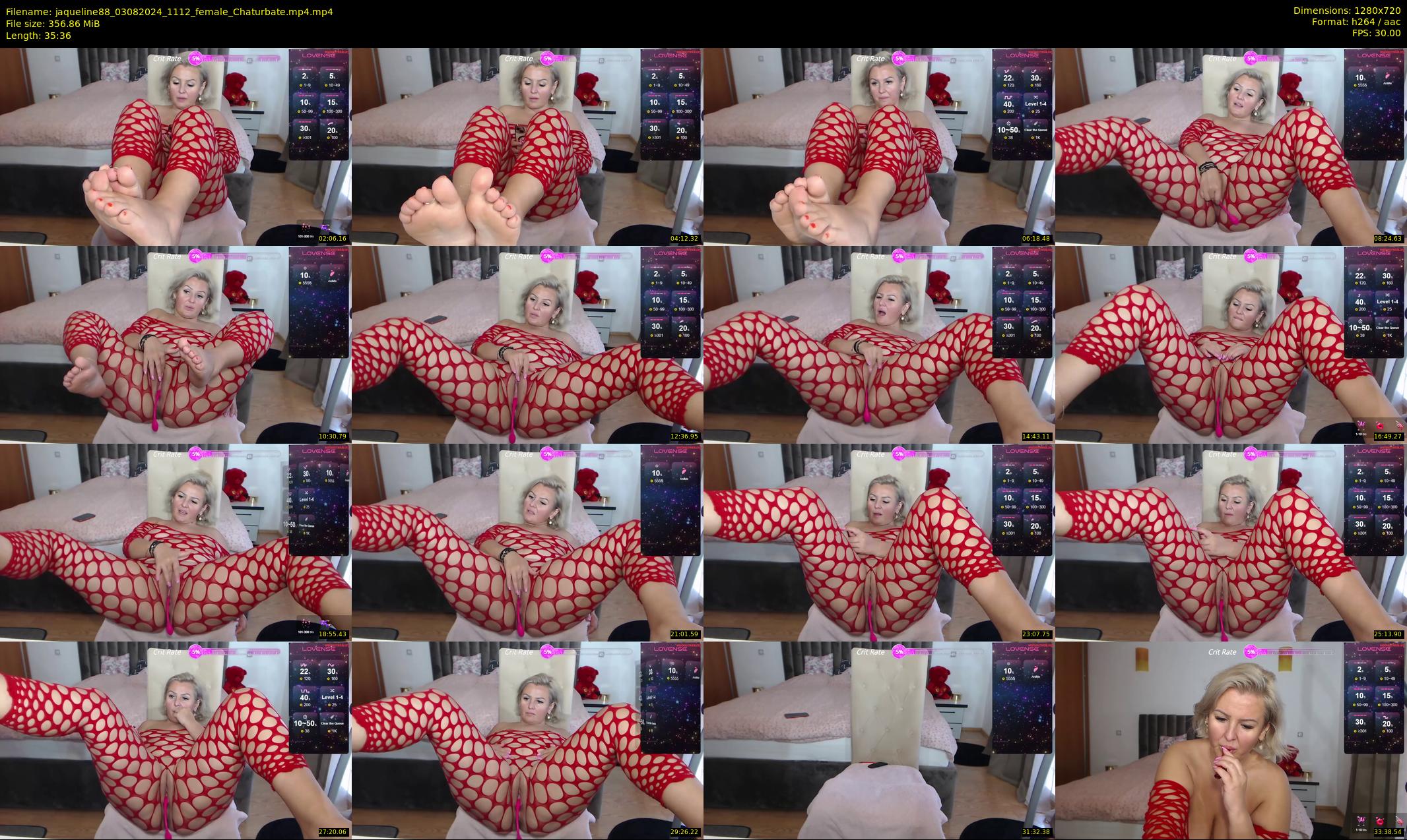 jaqueline88 — 36 minute Chaturbate female cam show recording, 720p, Aug 3, 2024